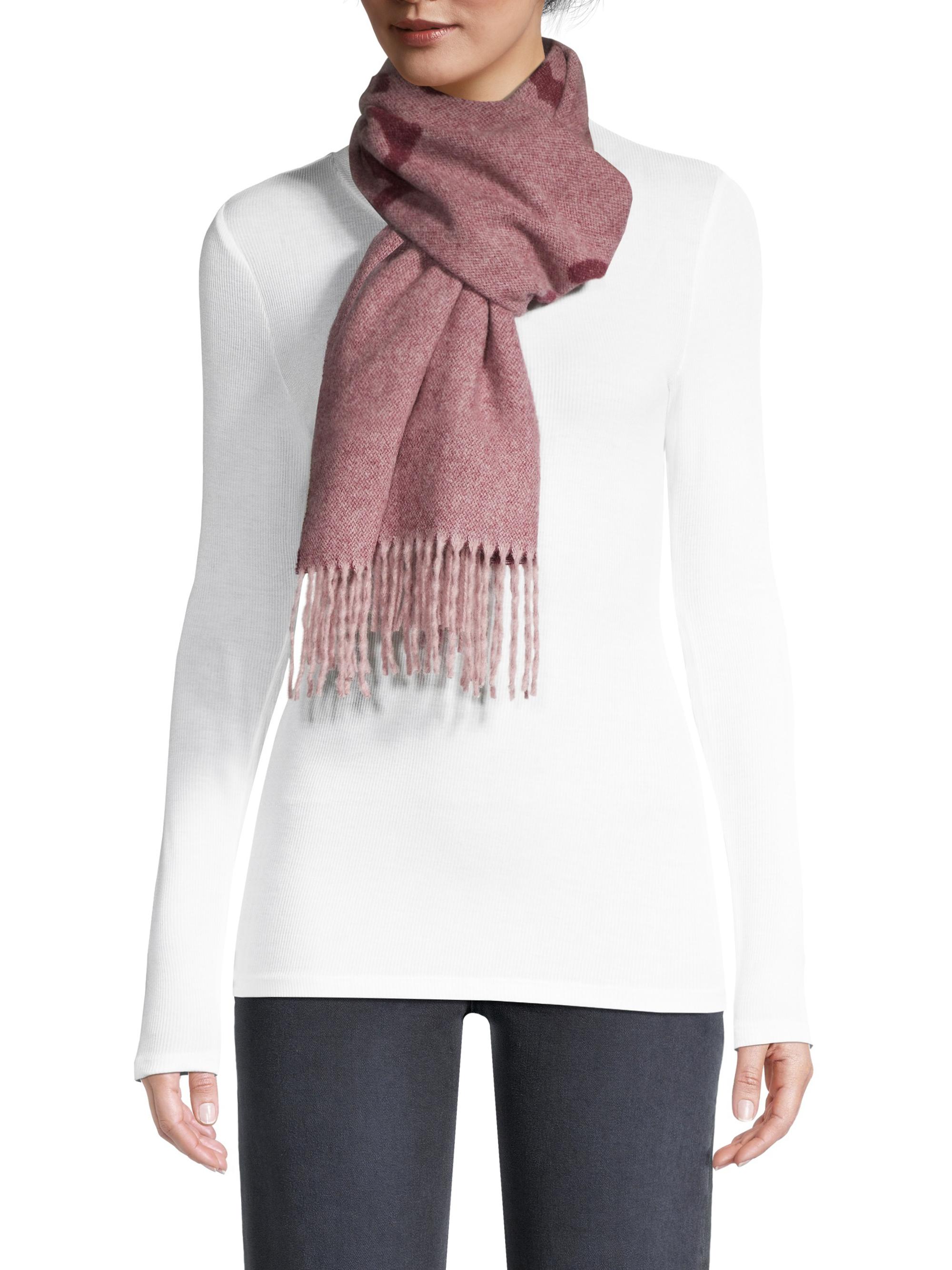 rag & bone Women's Addison Skinny Recycled Wool Scarf - Blue Ray