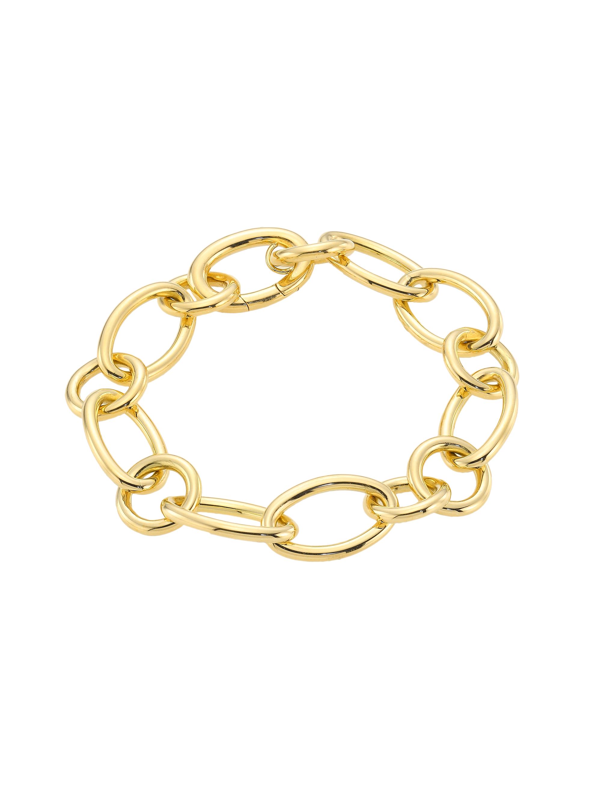 Roberto Coin Women's 18K Yellow Gold Oval- & Round-Link Bracelet - Yellow Gold