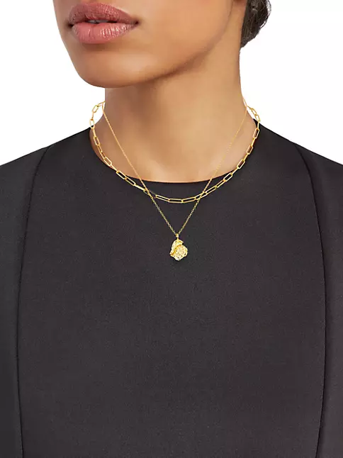 Premium Bar Necklace Set (24kt Gold)