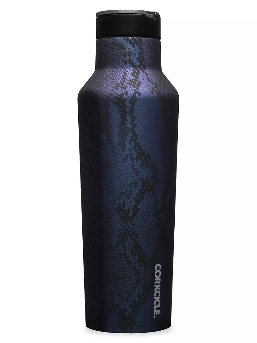Number 1 Water Bottle Chanel Inspired Insulated Bottles 20oz Black