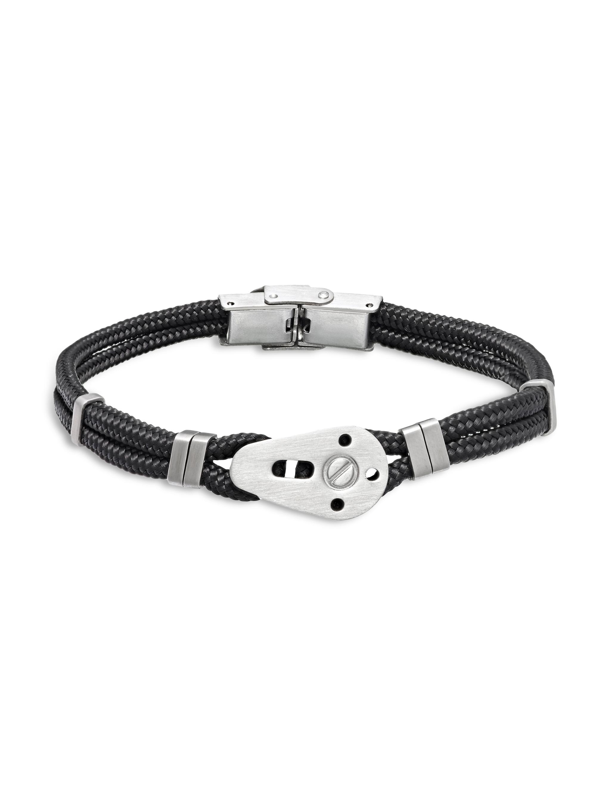 Jan Leslie Men's Sailing Pulley Cord Bracelet