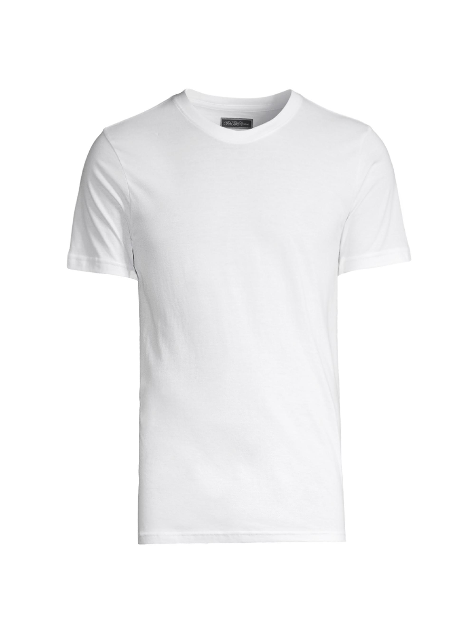 Saks Fifth Avenue COLLECTION 3-Pack Pima Cotton T-Shirts | Saks