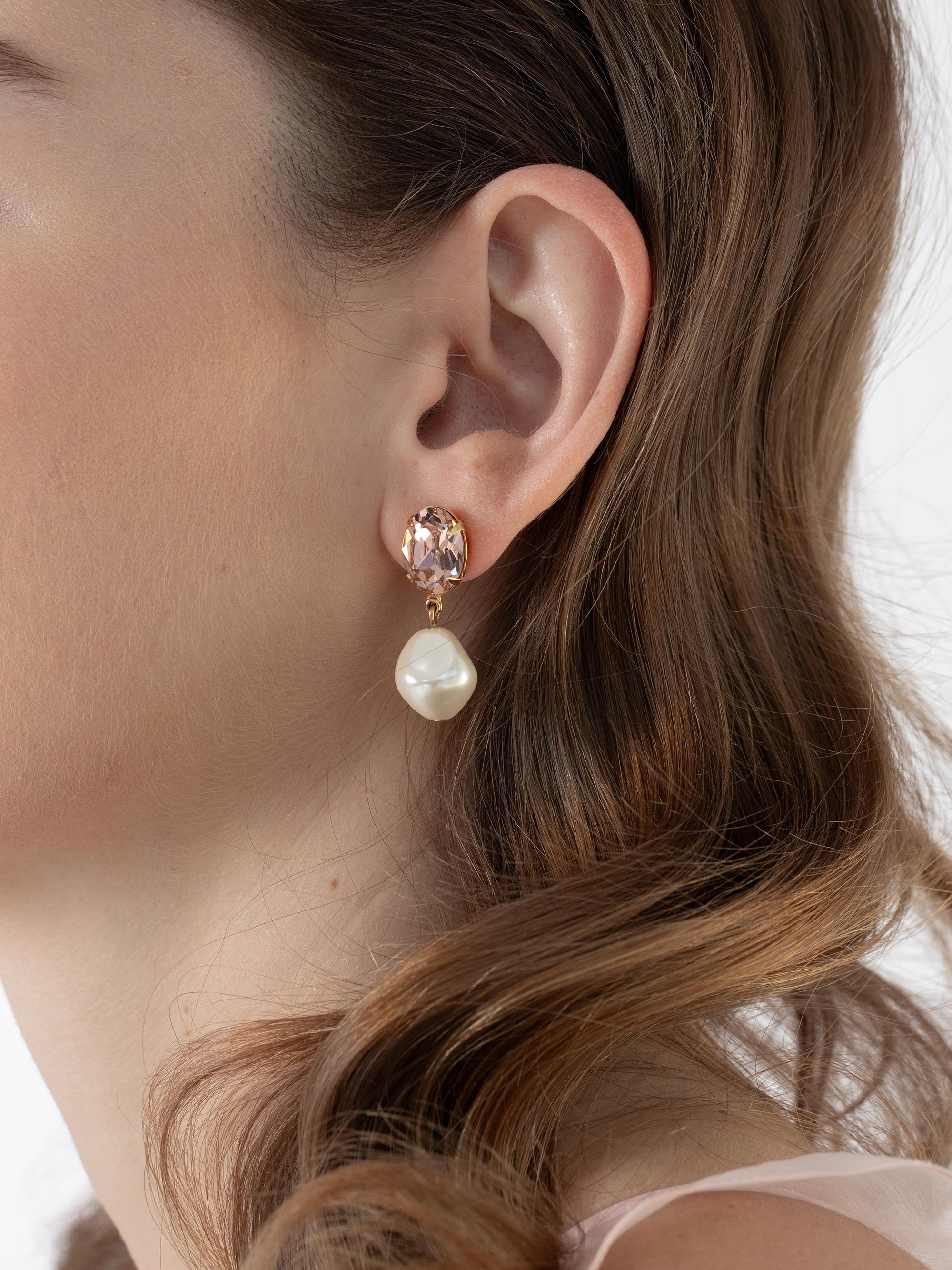 Shop Jennifer Behr Tunis 24K Gold-Plated, Crystal & Glass Pearl 
