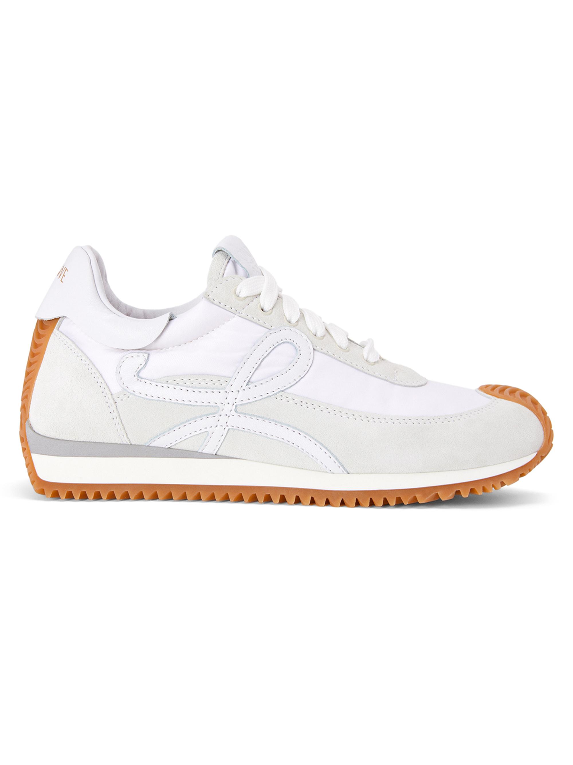 LOEWE Men's Flow Runner Monogram Logo Sneakers - White | Thumbnail 6