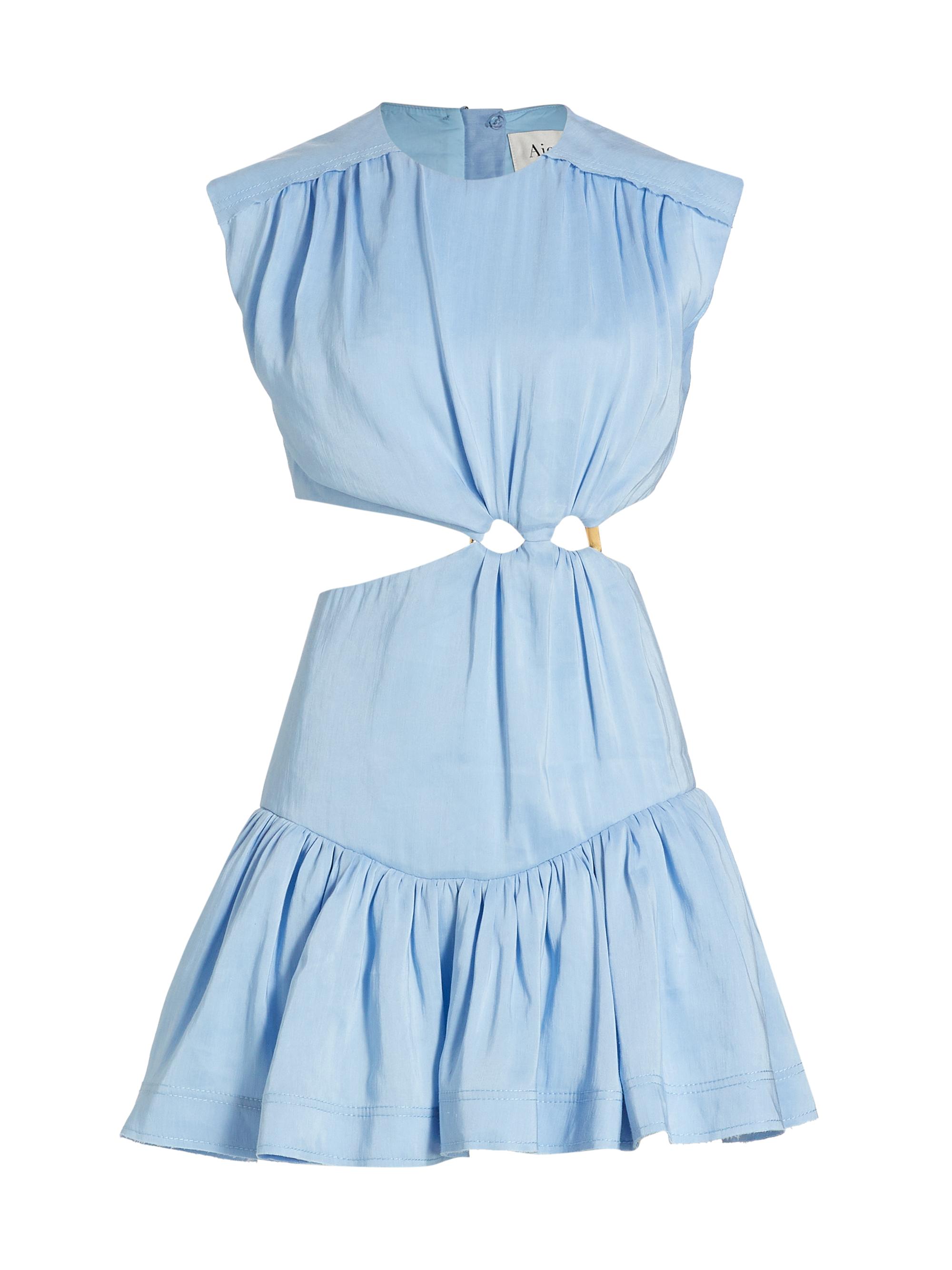 Aje Scent Of Summer Ring Flip Mini-Dress | Saks Fifth Avenue