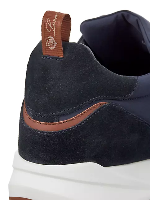 Modular Walk Leather and Suede Sneakers