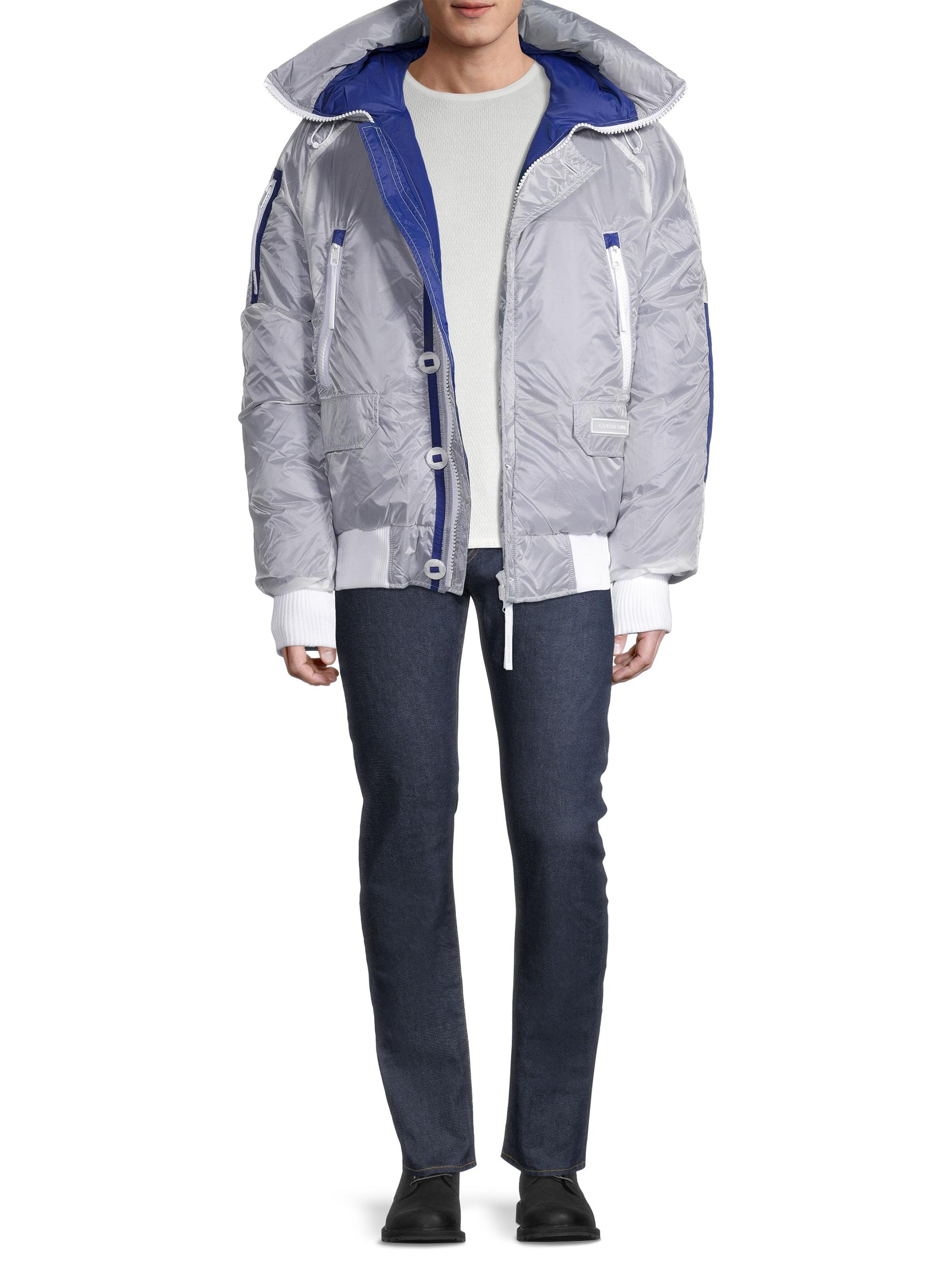 Canada Goose Men's Nylon Ray Chilliwack Bomber Jacket - Naut Dusk