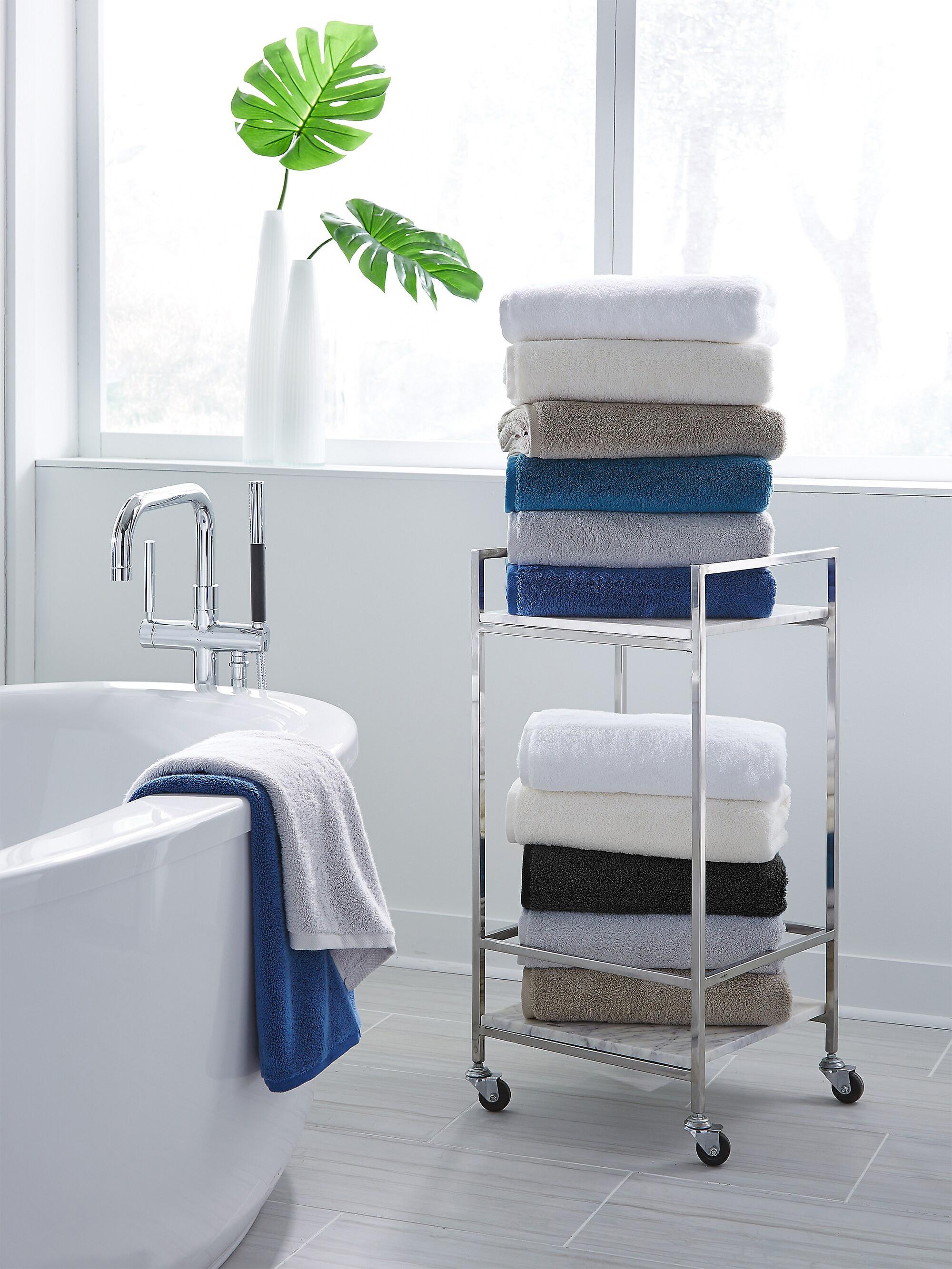 Sferra Sarma Bath Collection - Ocean Wash Cloth
