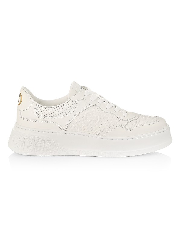 Shop Gucci Chunky Leather Sneakers | Saks Fifth Avenue Shop Gucci Chunky Leather Sneakers | Saks Fifth Avenue