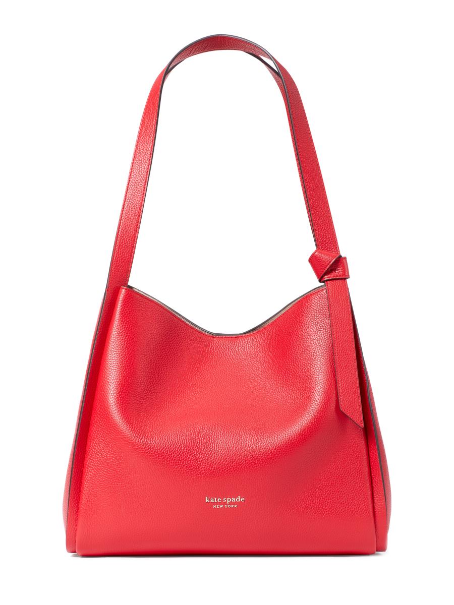 kate spade new york Large Knott Leather Shoulder Bag | Saks