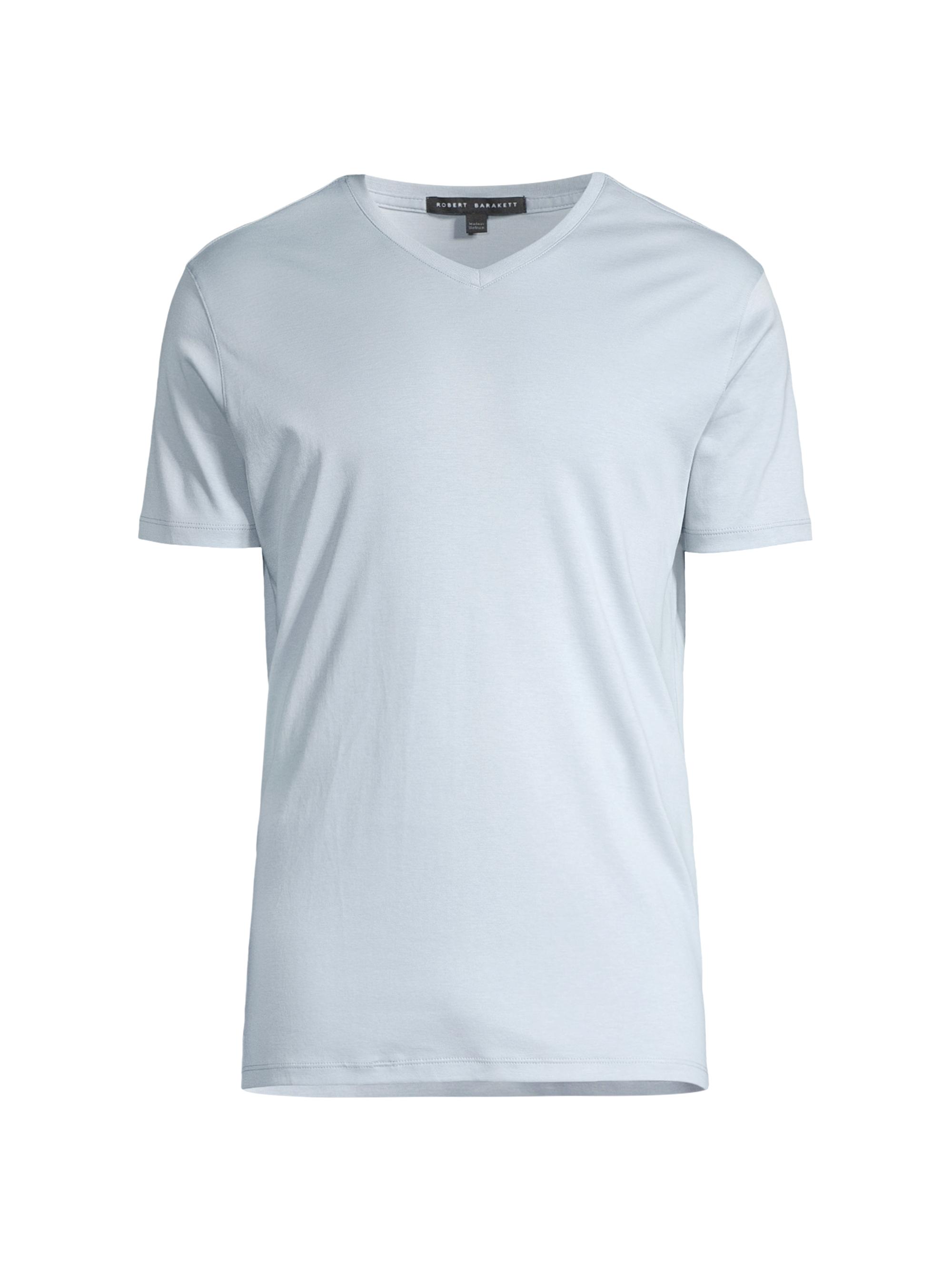 Robert Barakett Men's Georgia V-Neck T-Shirt - Blue Night