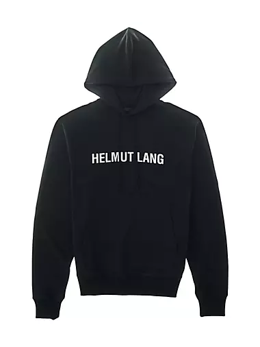 Helmut Lang Societas Appliquéd Hooded Cotton Sweatshirt in Brown for Men