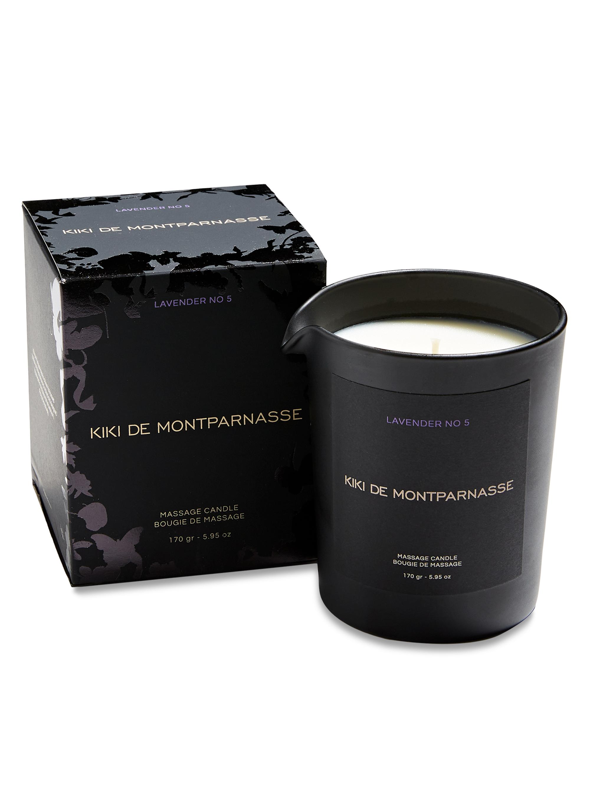 Kiki de Montparnasse Large Lavender No.5 Massage Candle - Lavender