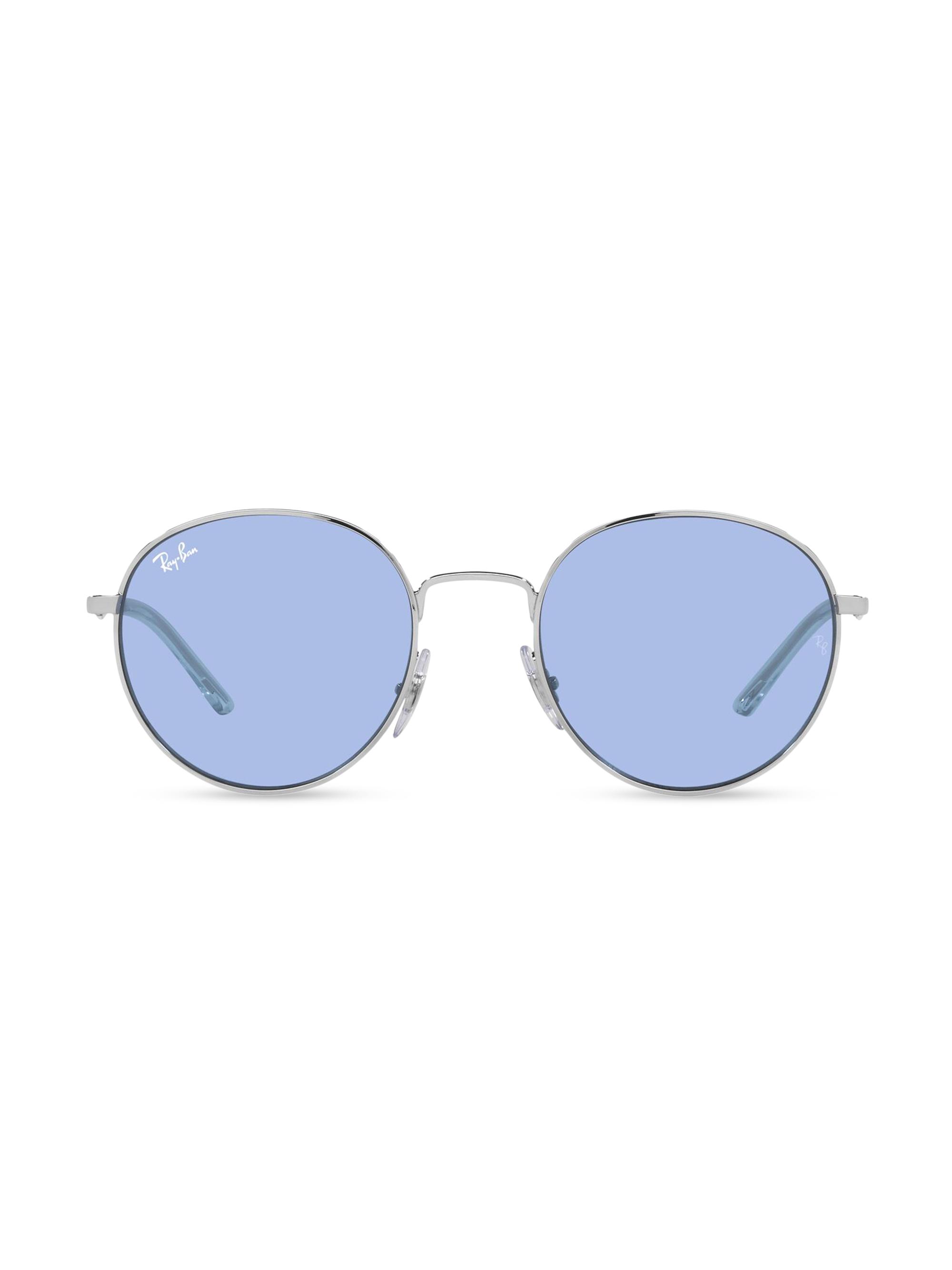 Ray-Ban Men's RB3681 50MM Round Sunglasses - Silver