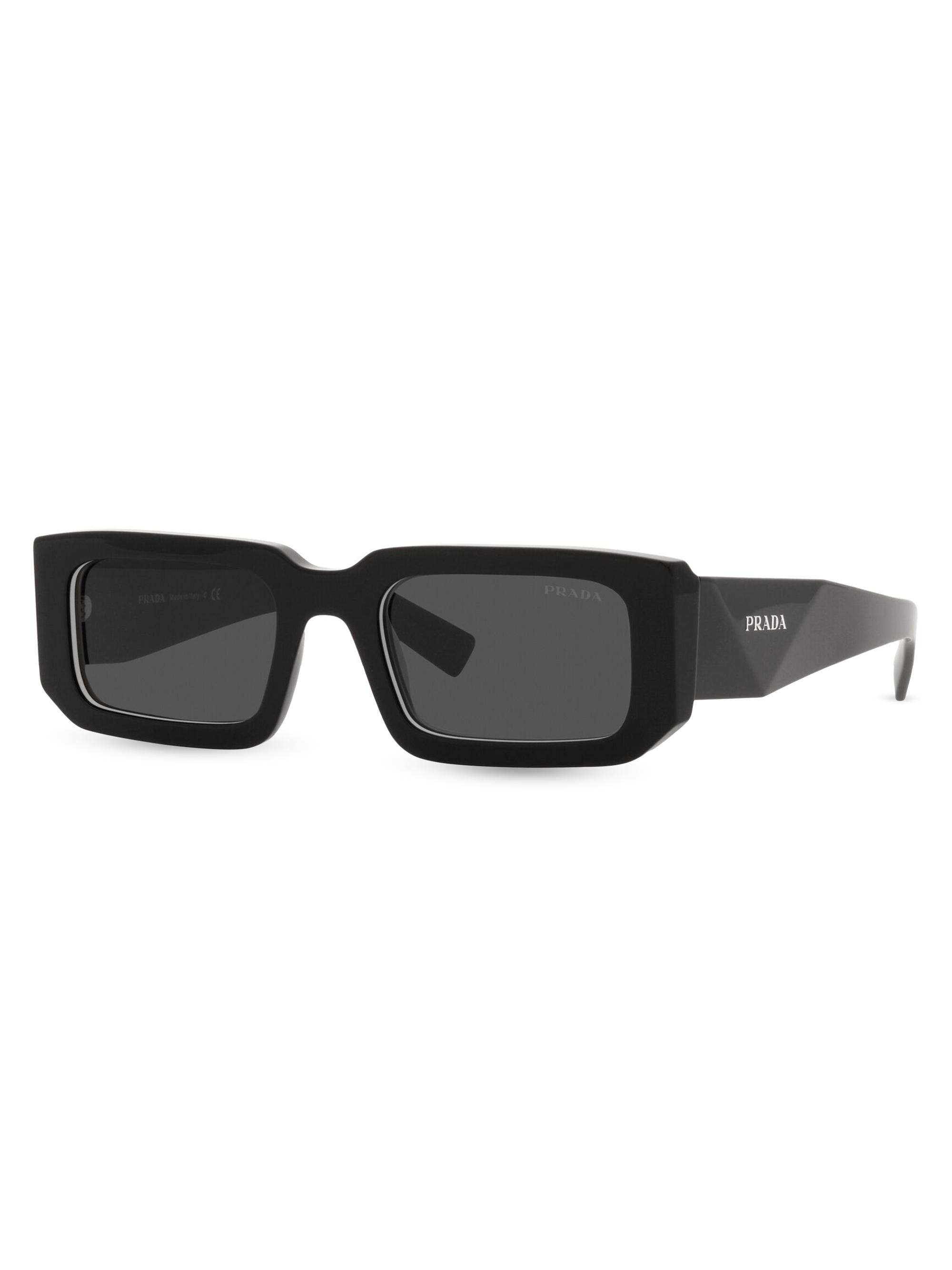 Prada 06YS 53MM Solid Sunglasses | Saks Fifth Avenue