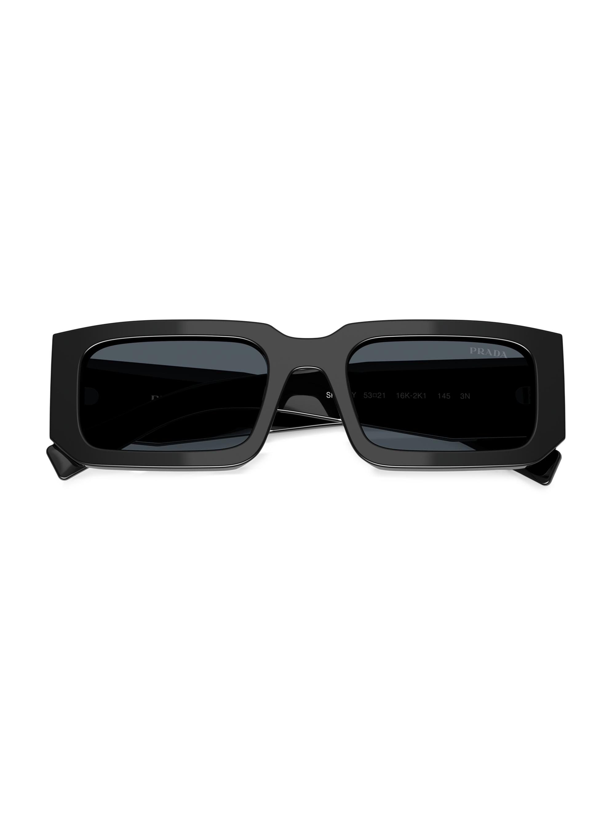 Prada 06YS 53MM Solid Sunglasses | Saks Fifth Avenue