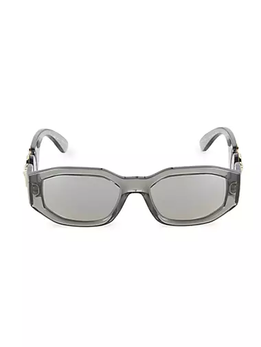 Versace Medusa Charm 56MM Square Sunglasses