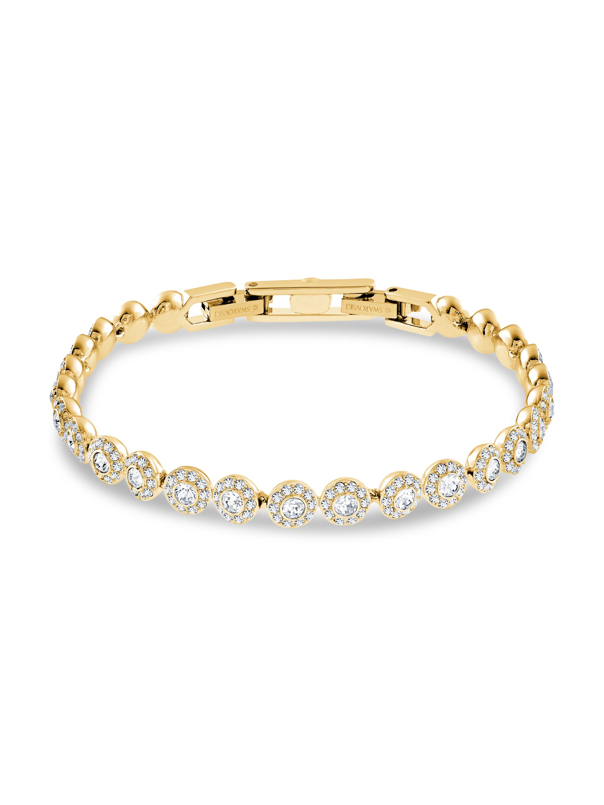 Swarovski Women's Una  Crystal Goldplated Bracelet - Gold