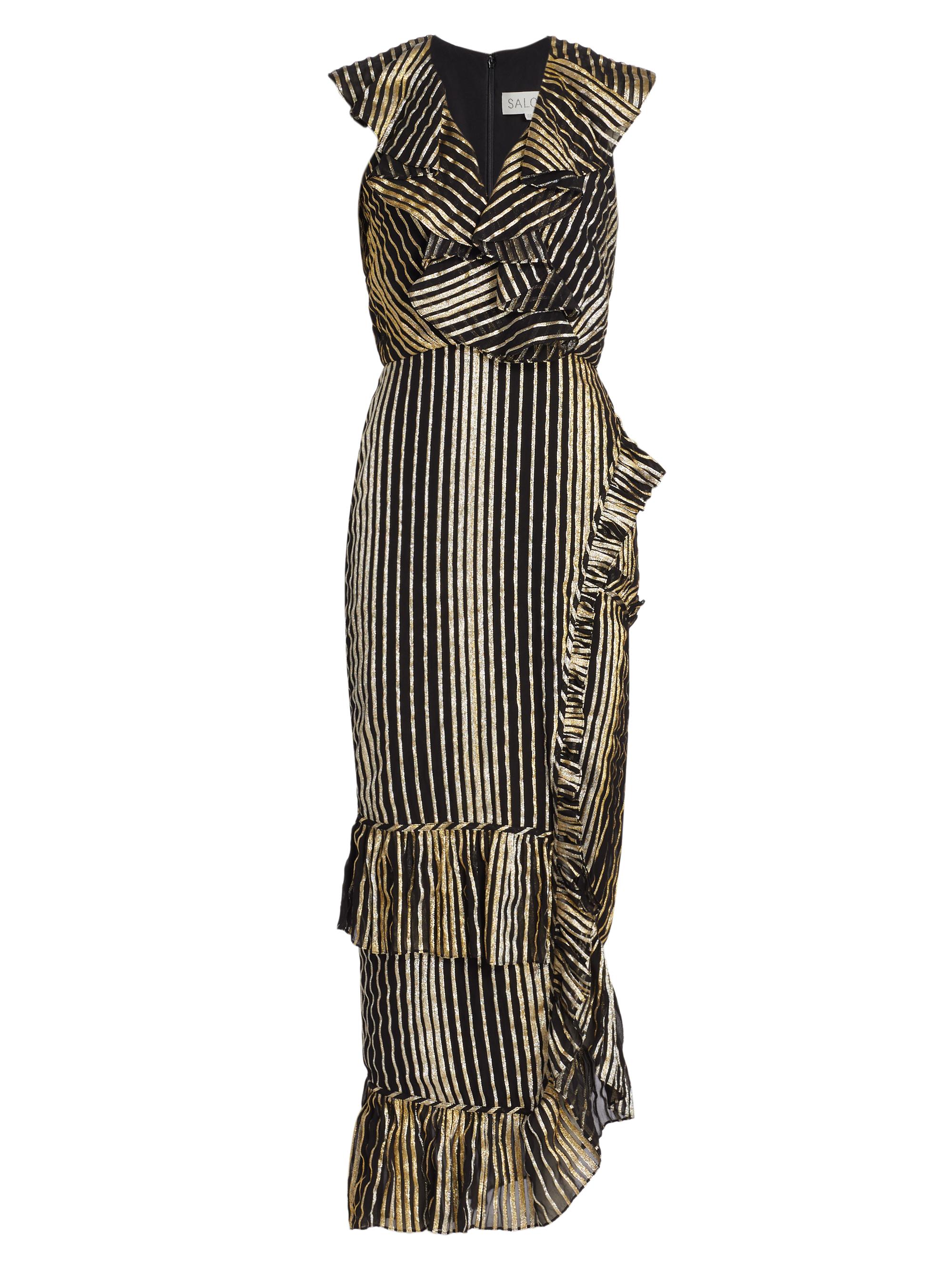 Saloni Anita Midi Dress | Saks Fifth Avenue