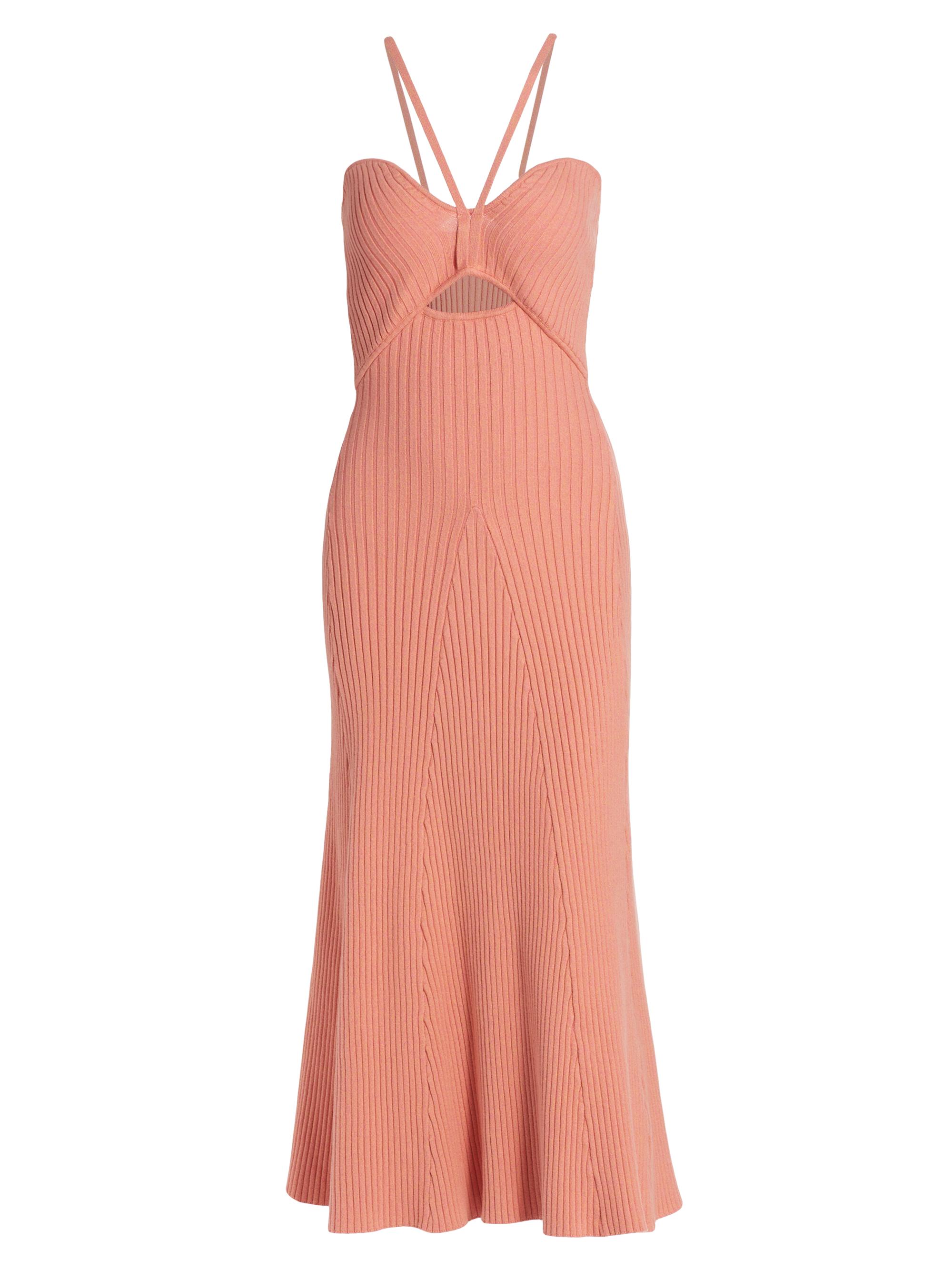 Anna Quan Women's Galina Rib-Knit Dress - Water Melon