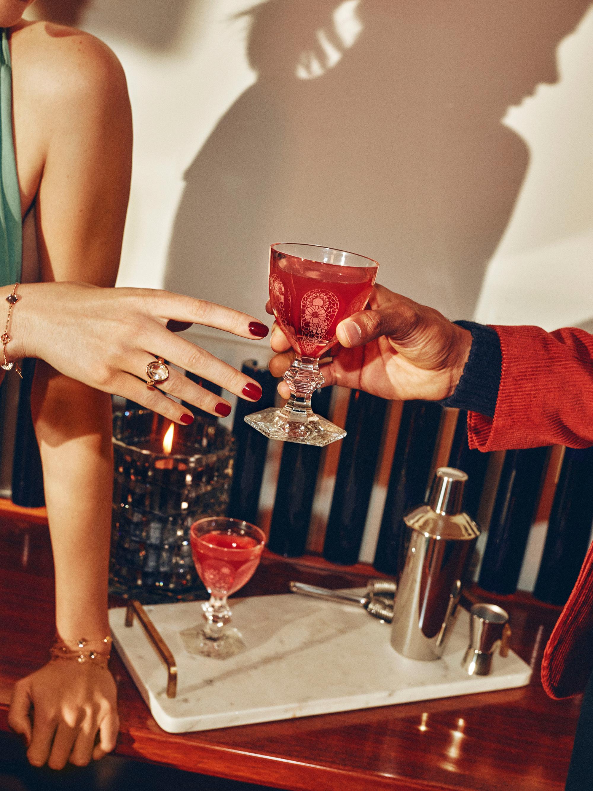 Baccarat Harcourt Harcourt By Marcel Wanders Etched Glass 2-Piece