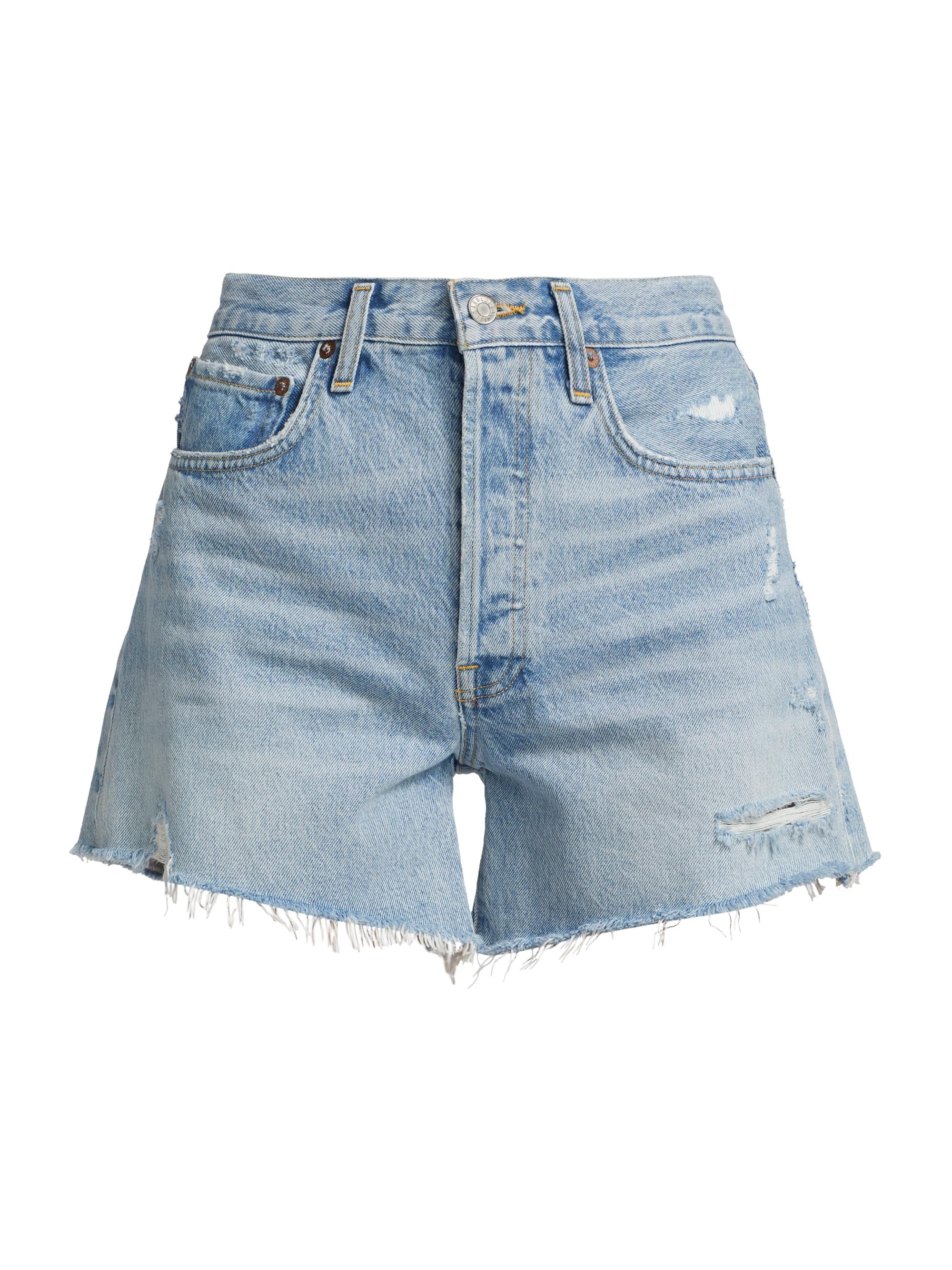 Agolde Women's Parker Long Vintage Shorts - Swapmeet