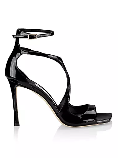 Azia 95MM Patent Leather Sandals