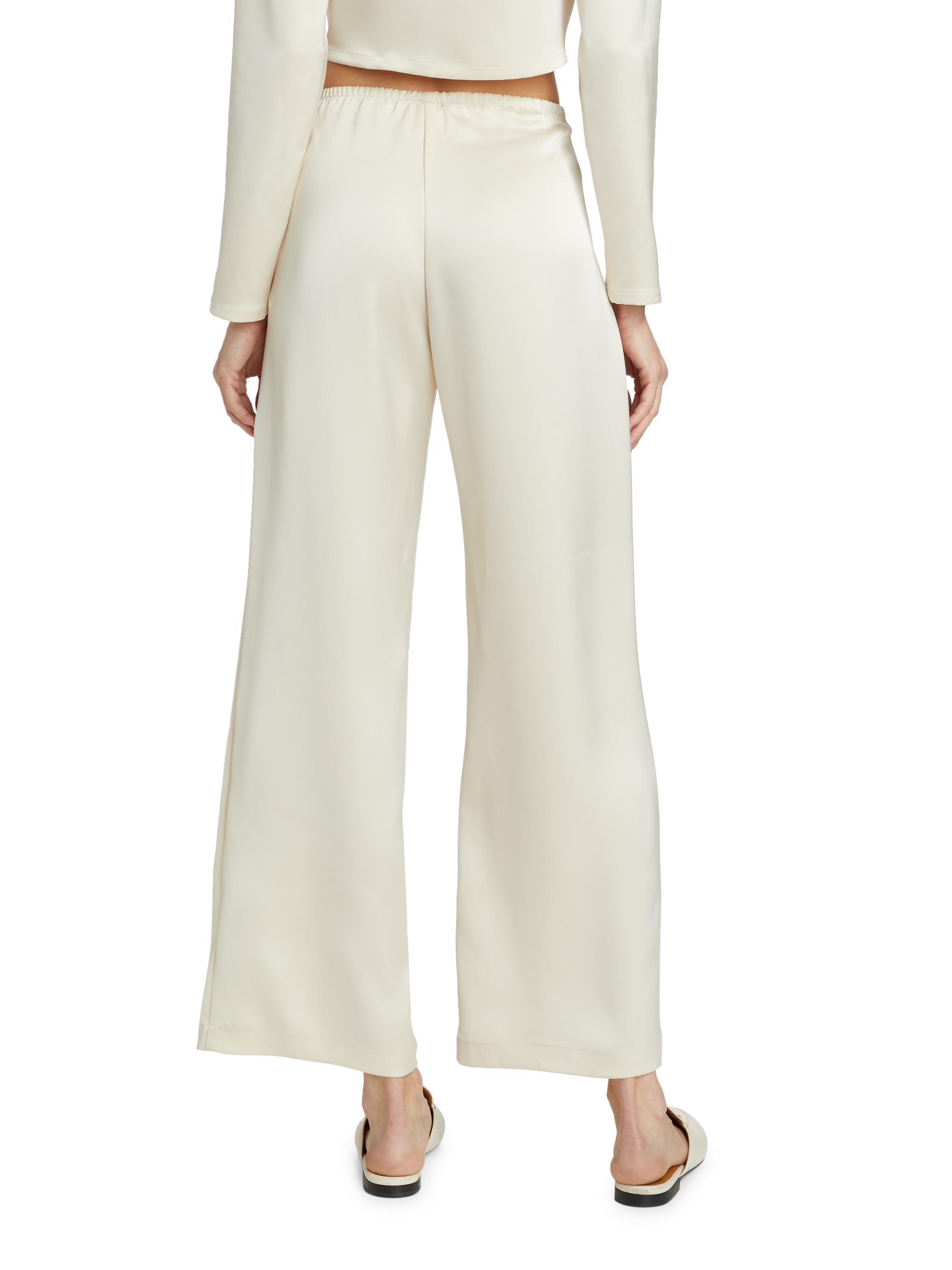 Leset Barb Satin Wide-Leg Pants | Saks Fifth Avenue