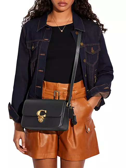 Coach Studio Glove-Tanned Leather Shoulder Bag