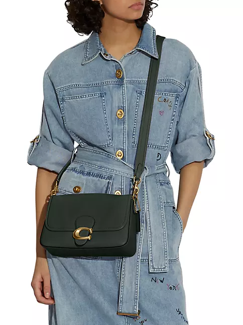 COACH 'soft Tabby' Shoulder Bag in Blue