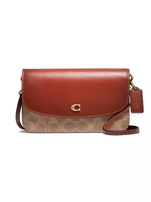 Coach Hayden Coated-canvas And Leather Cross-body Bag In B4/tan Rust