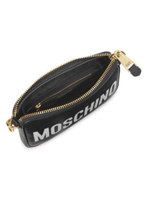 Moschino Black Logo Pouch