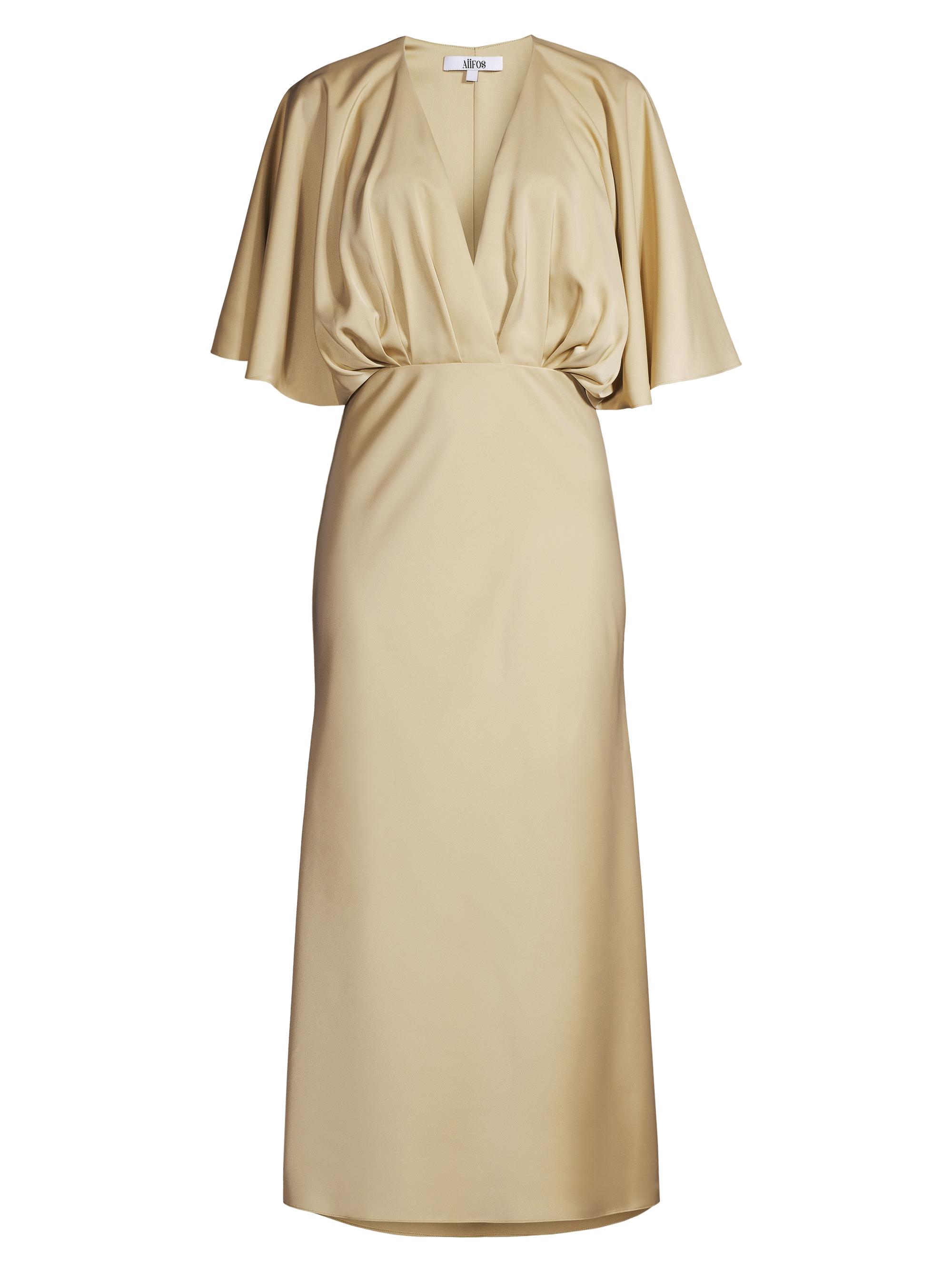 Aiifos Women's Isabelle Dolman-Sleeve Gown - Sand