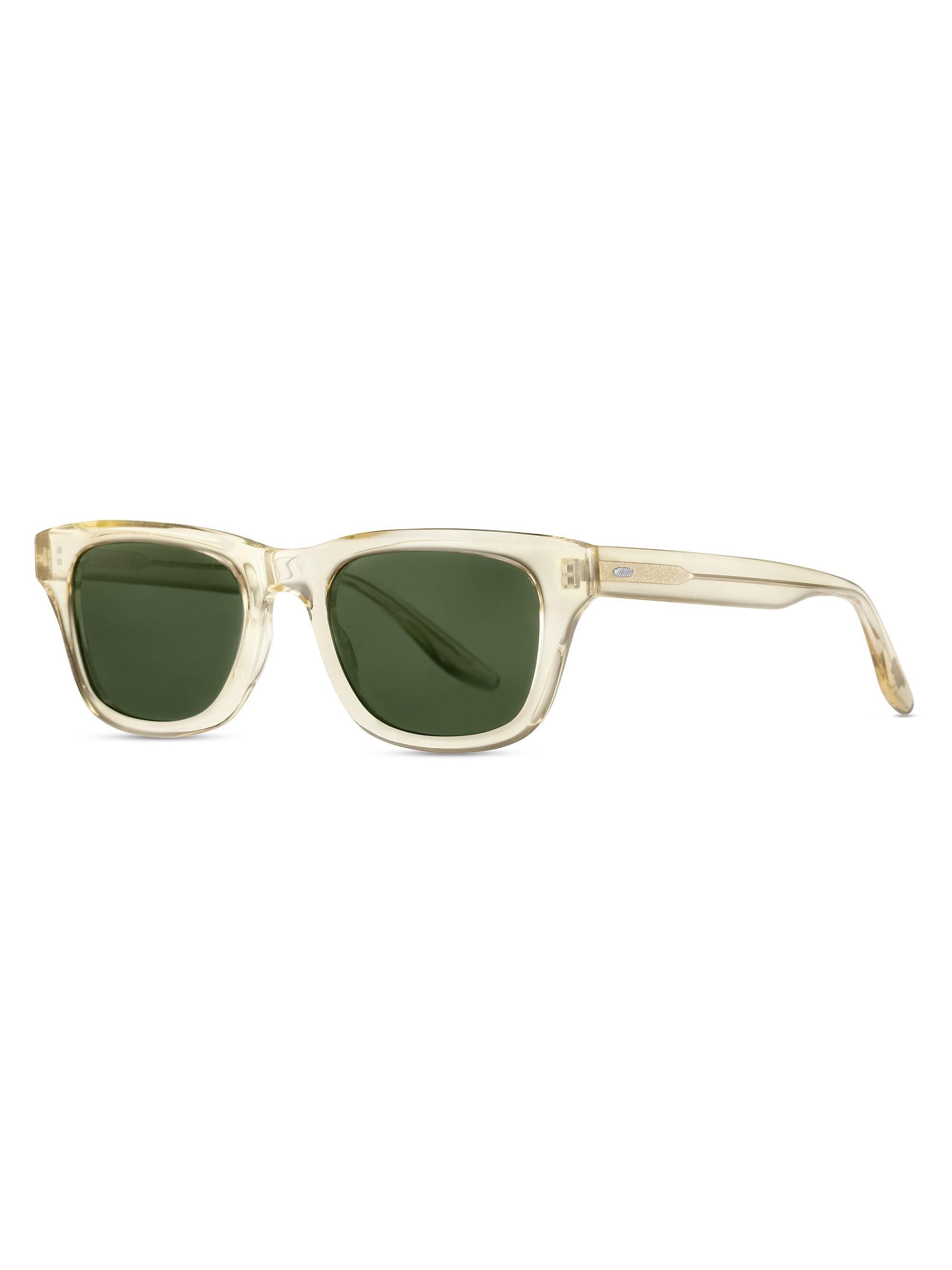 Barton Perreira Men's 007 Legacy Collection Thunderball 51MM Rectangle Sunglasses - Champaigne
