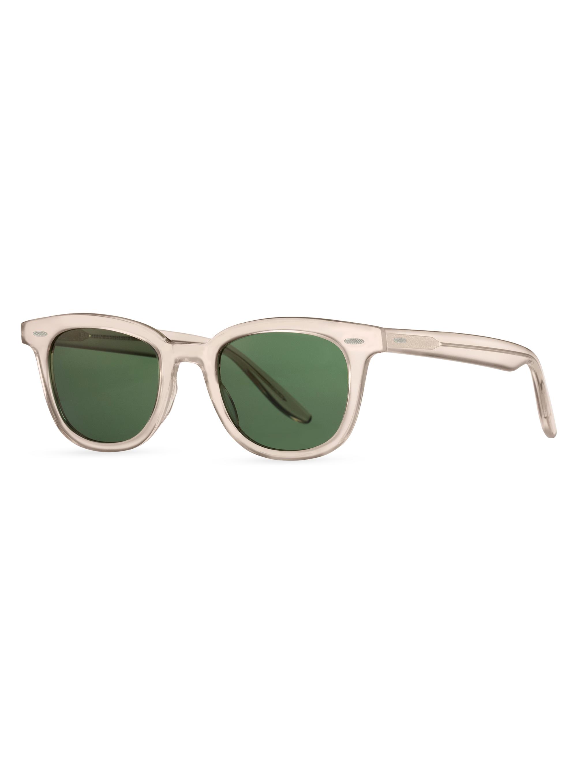 Barton Perreira Men's Cecil 50MM Rectangle Sunglasses - Green