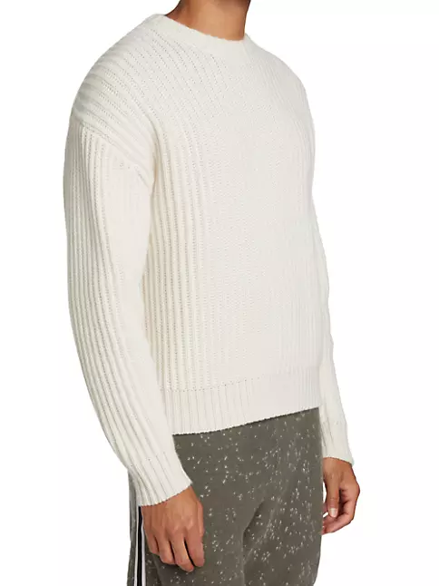 Shop John Elliott Capri Wool & Cashmere Crewneck Sweater | Saks