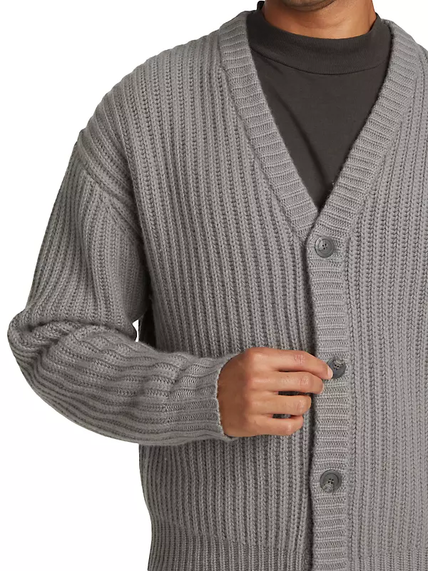 Shop John Elliott Capri Wool & Cashmere Cardigan Sweater | Saks