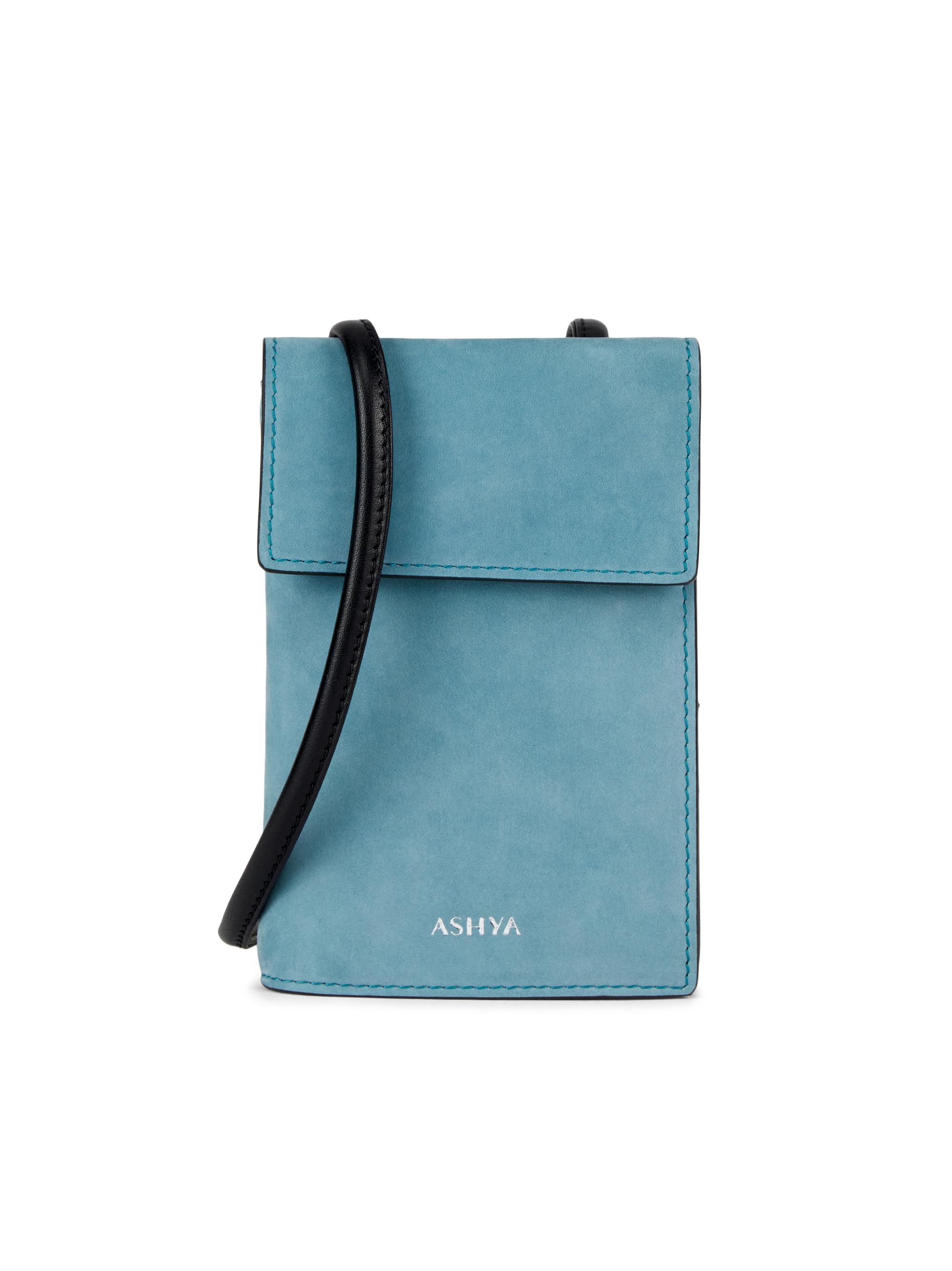 Ashya Men's Unisex Leather Passport Bolo - Okro Nubuck