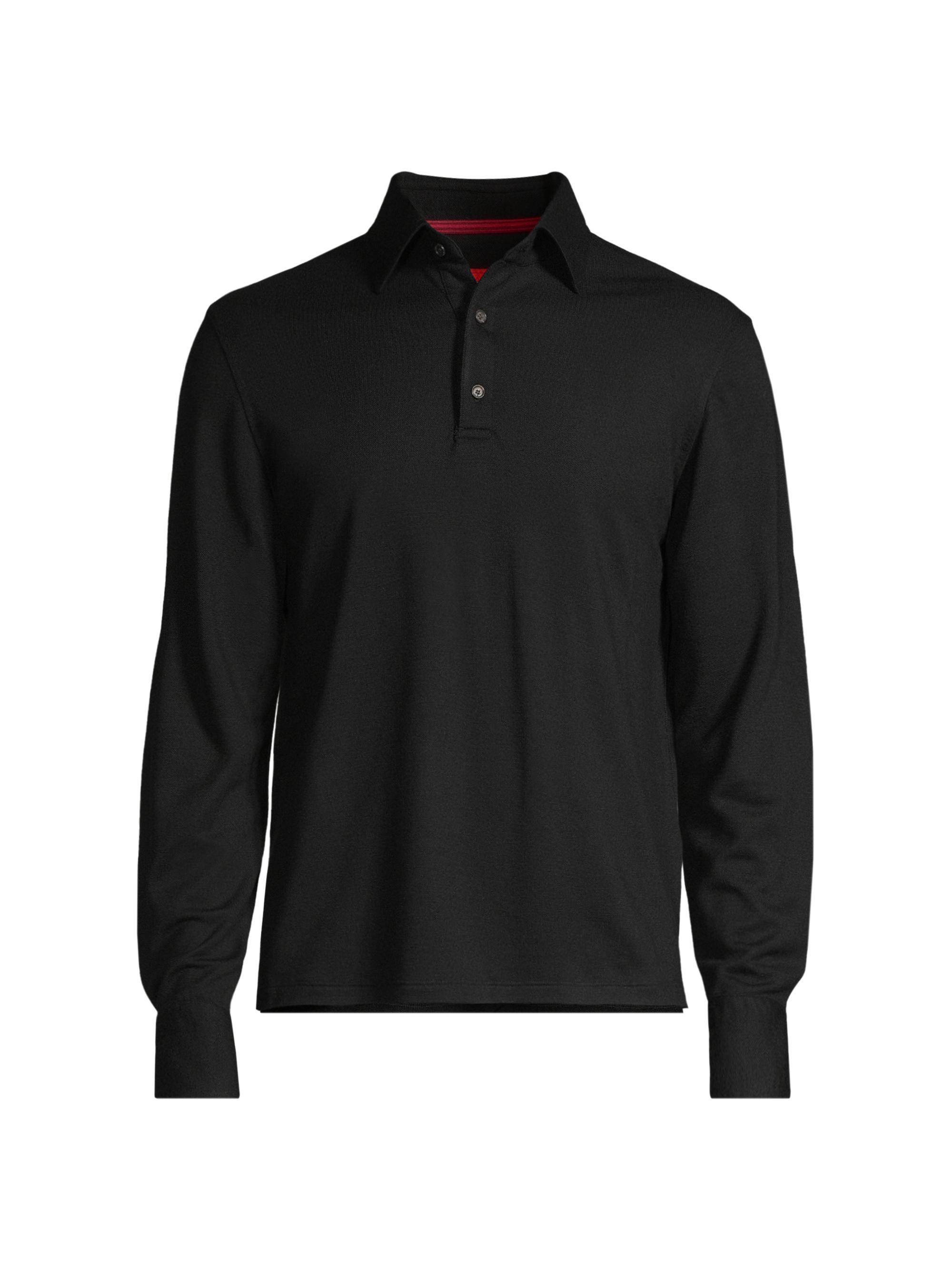 Isaia Men's The Evening Polo Shirt - Grey