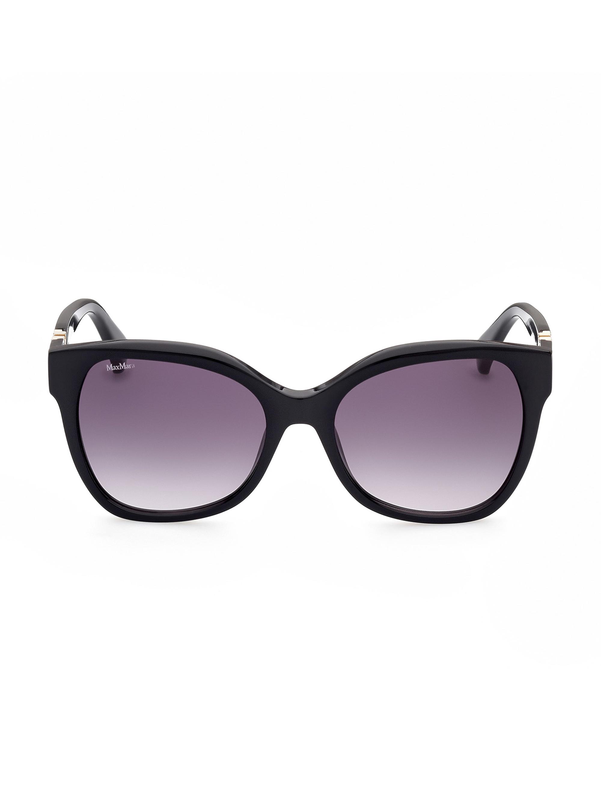 Max Mara Women's 56MM Butterfly Sunglasses - Black