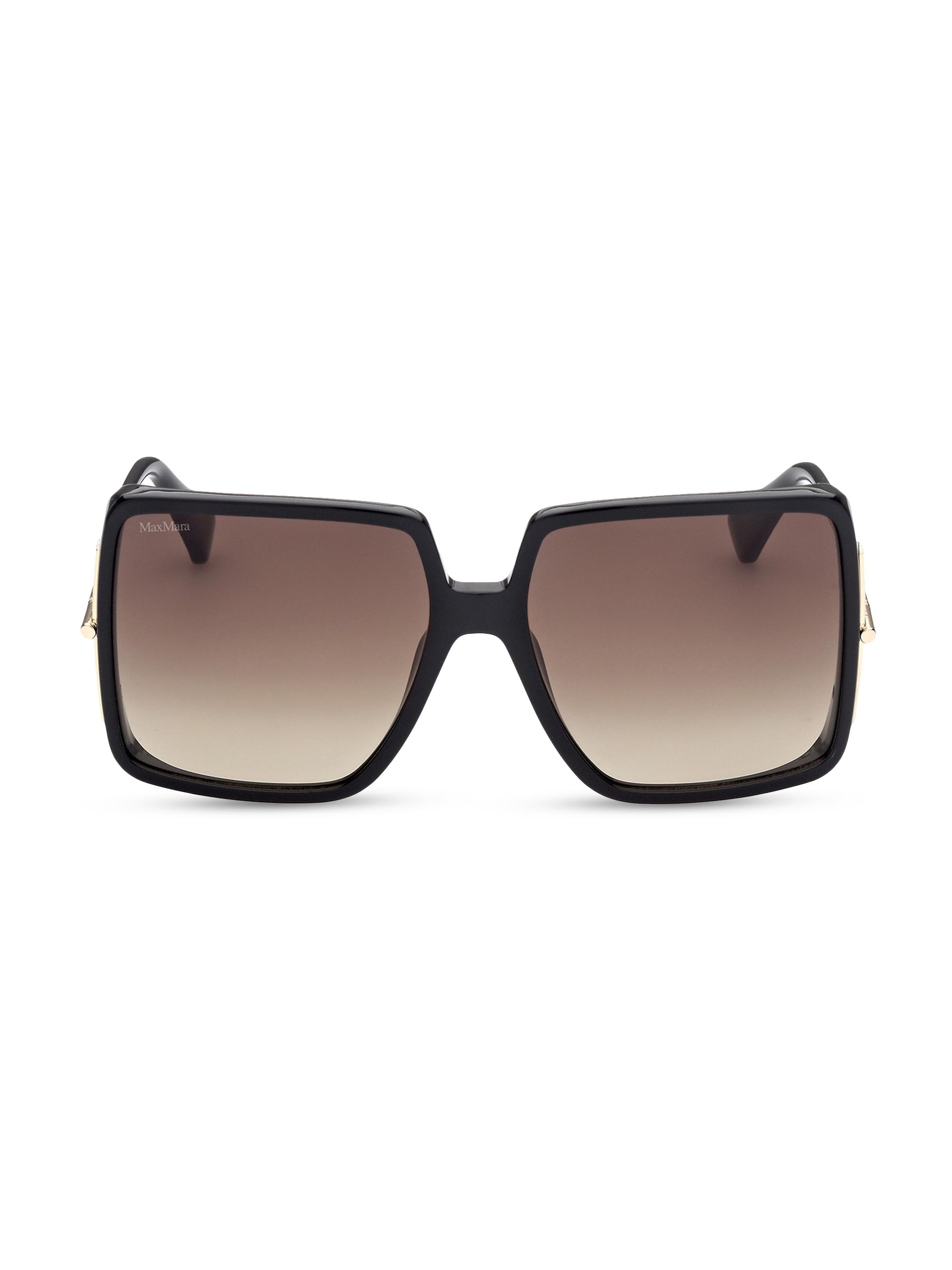 Max Mara Women's 58MM Square Sunglasses - Black