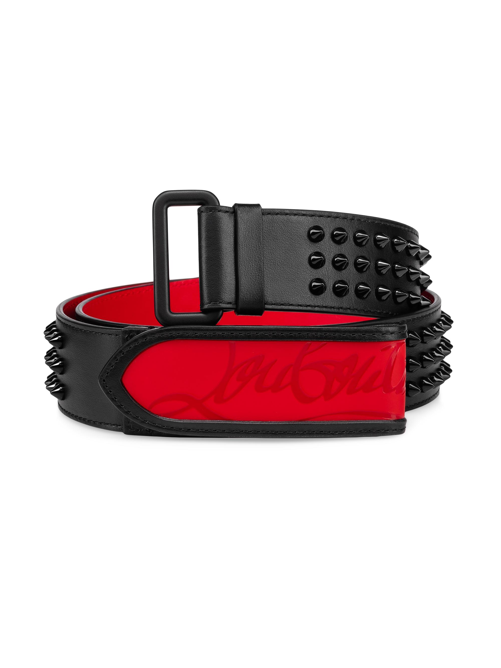 Christian Louboutin Loubi Belt | Saks Fifth Avenue