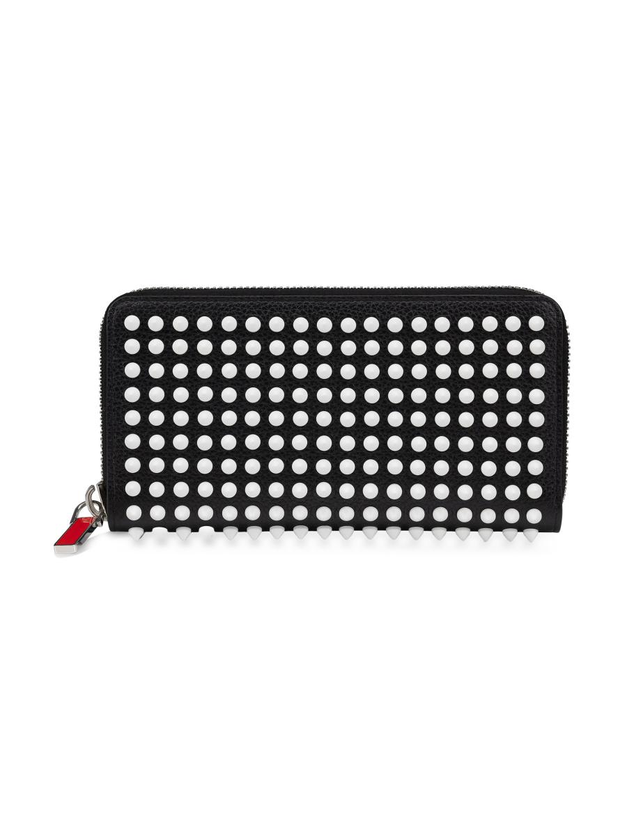 小物 Christian Louboutin Panettone wallet Panettone - Wallet - Calf leather - Black - Christian