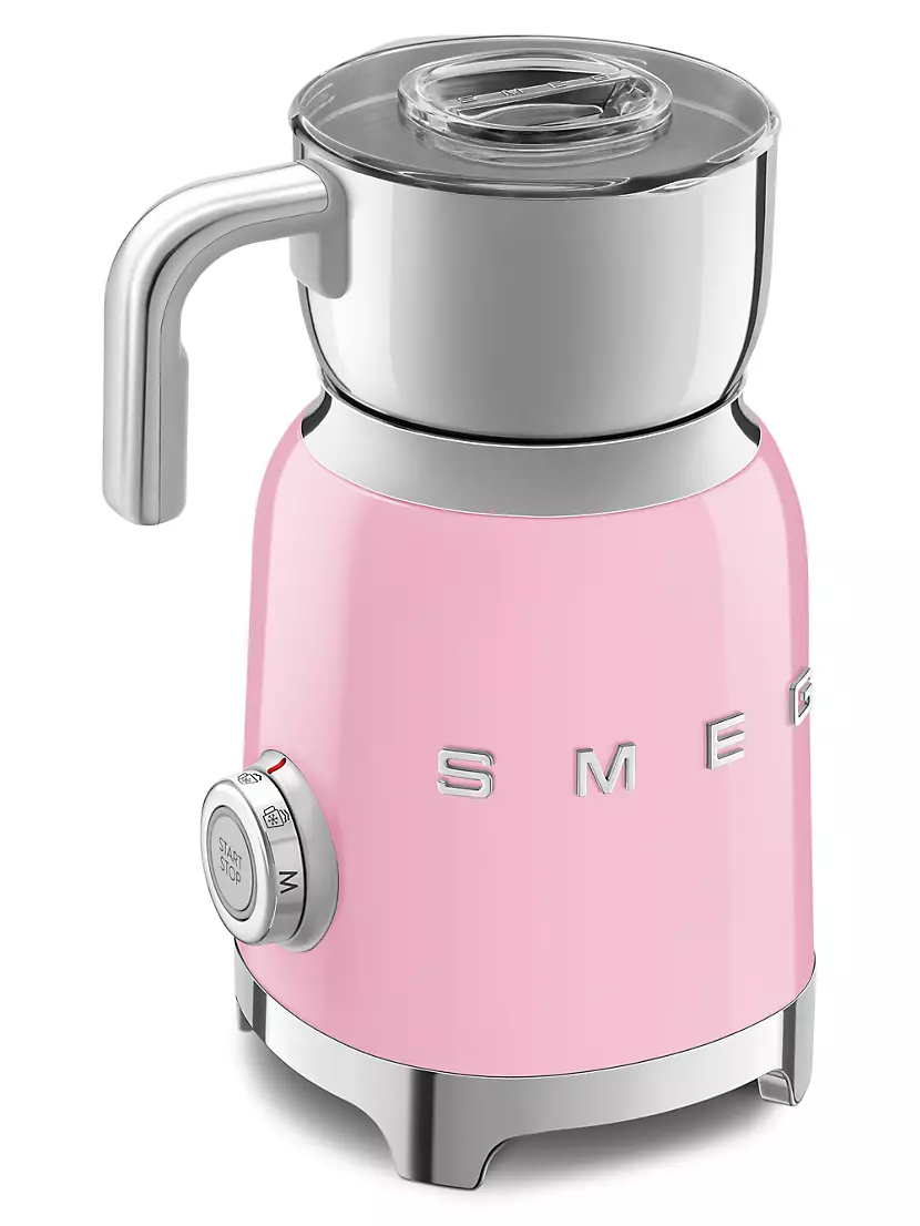 Pink Milk Frother from  #finds #pinkkitchen #pinkfinds  #kitchengadgets 