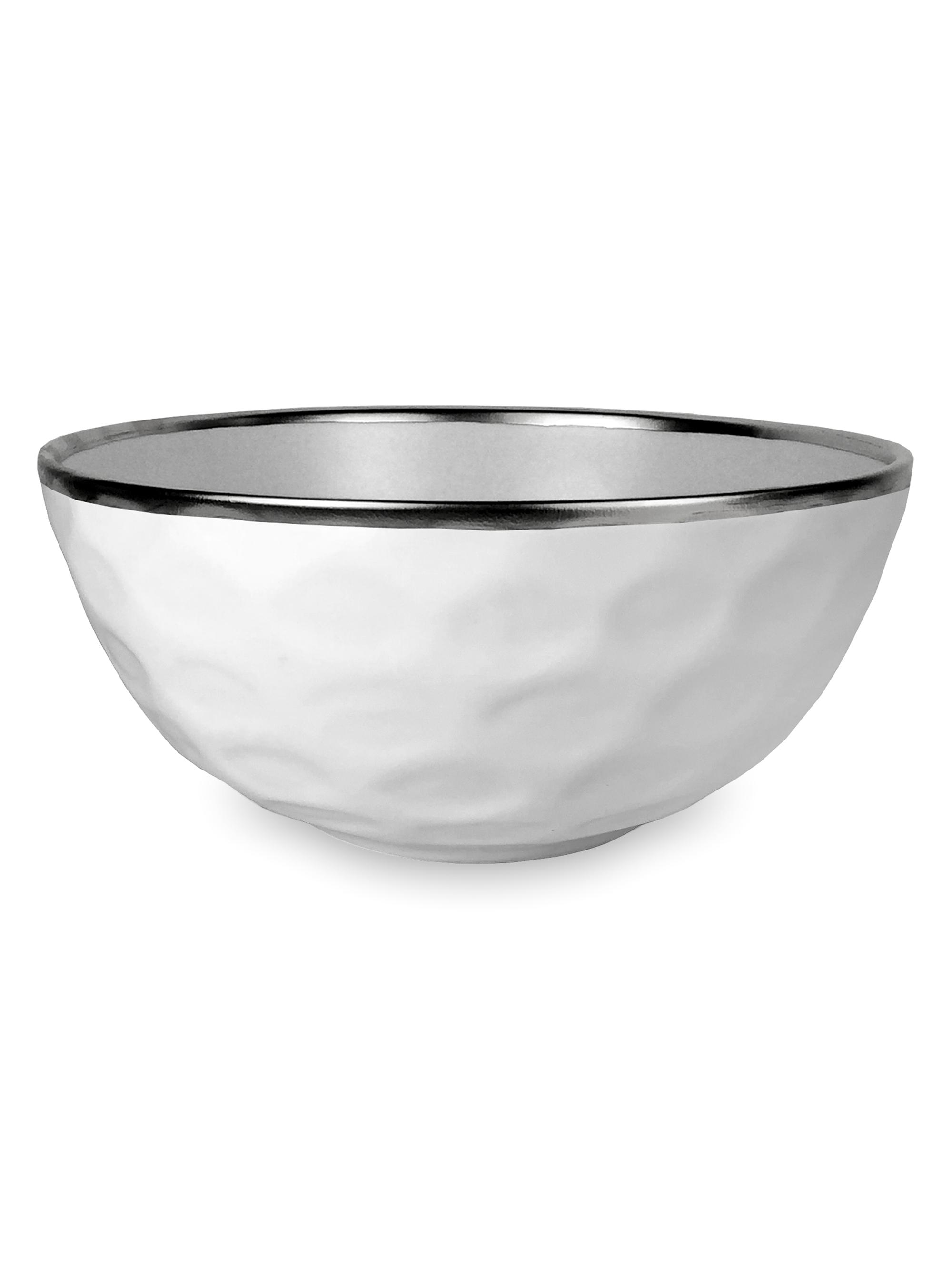 Michael Wainwright Truro Platinum 4-Piece Appetizer Bowl Set - Platinum