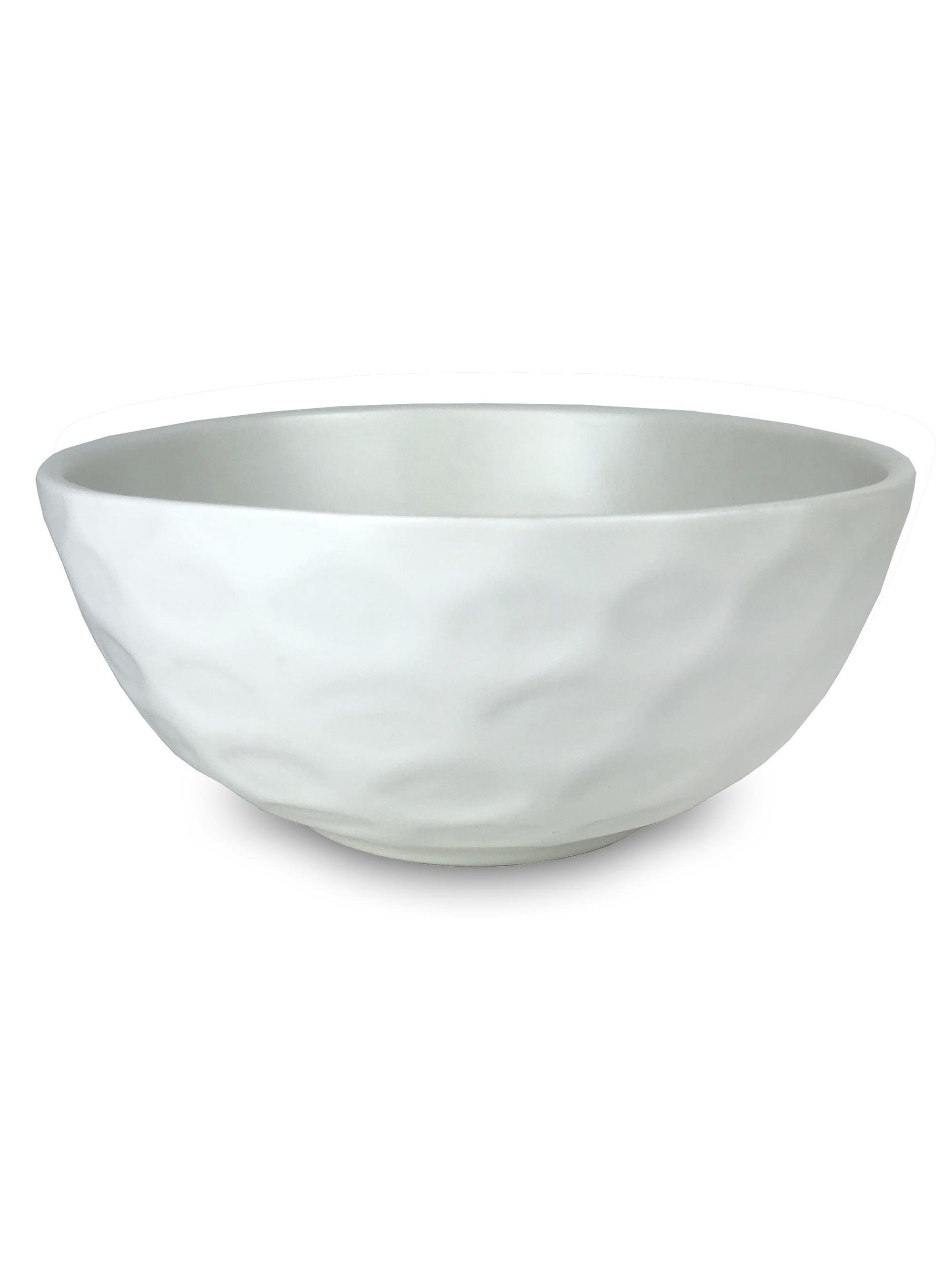 Michael Wainwright Truro White 4-Piece Appetizer Bowl Set - White Trupo