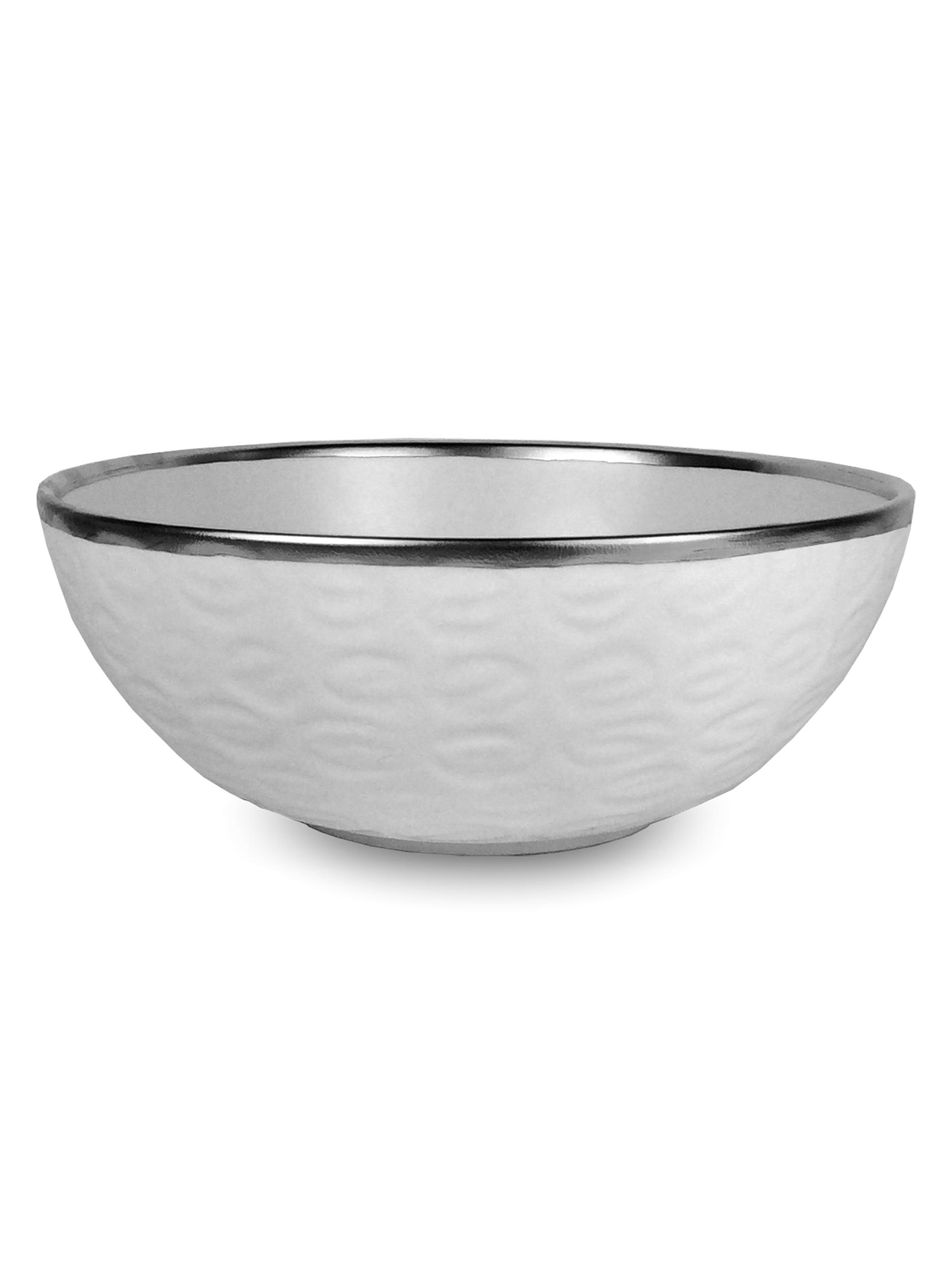 Michael Wainwright Truro Platinum Large Bowl - Gray