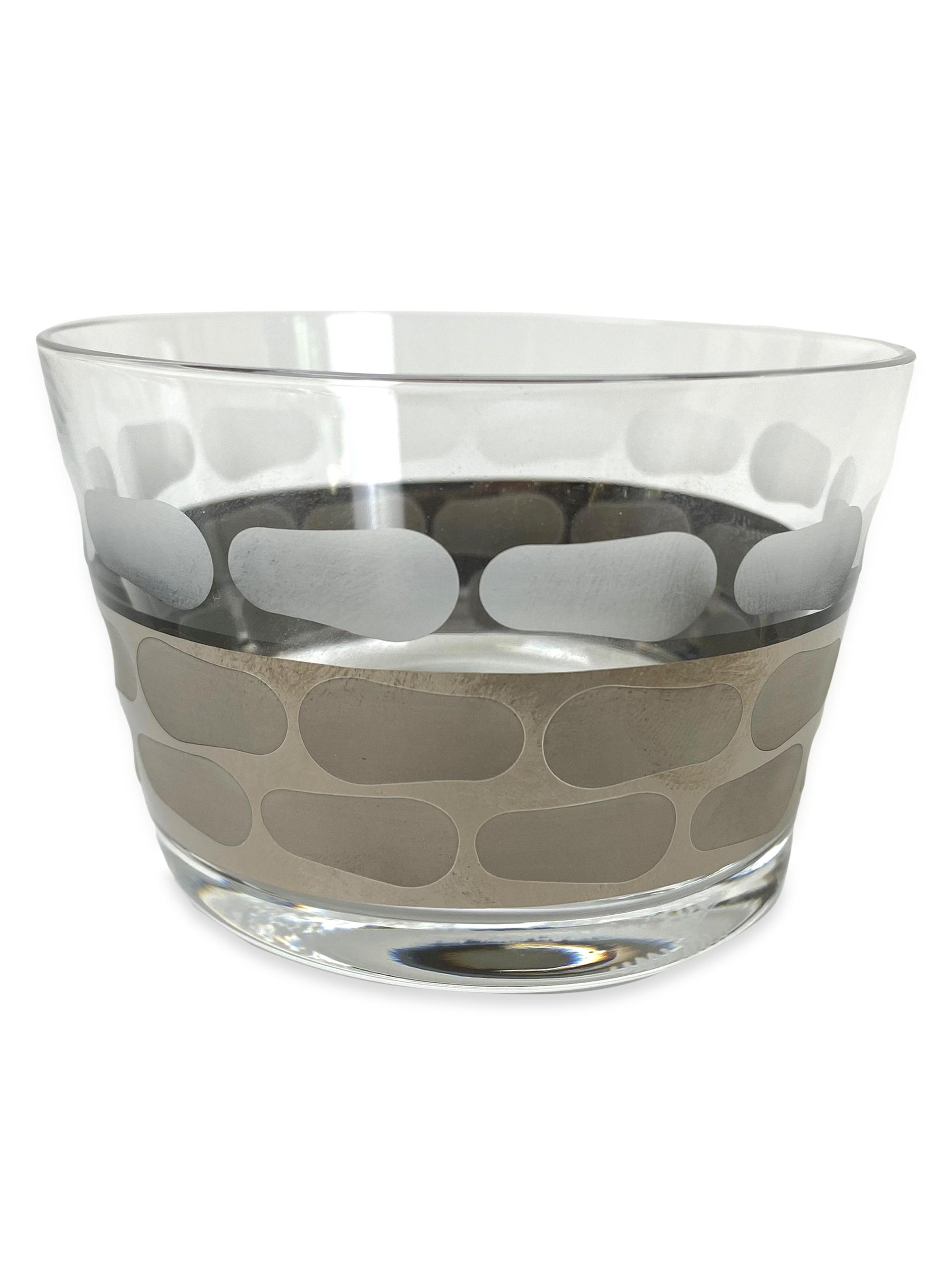 Michael Wainwright Truro Platinum Glass Small Bowl - Gray