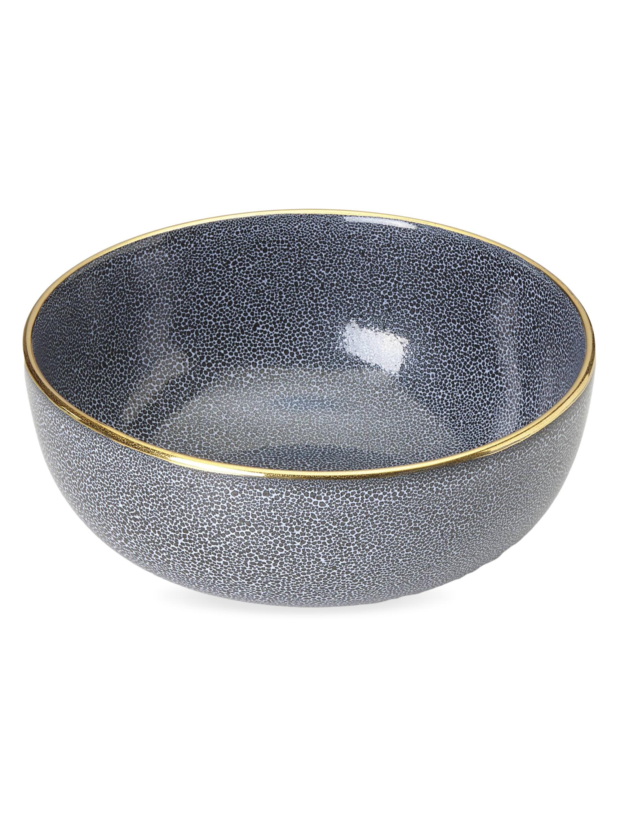 Michael Wainwright Panthera Indigo 10" Bowl - Blue