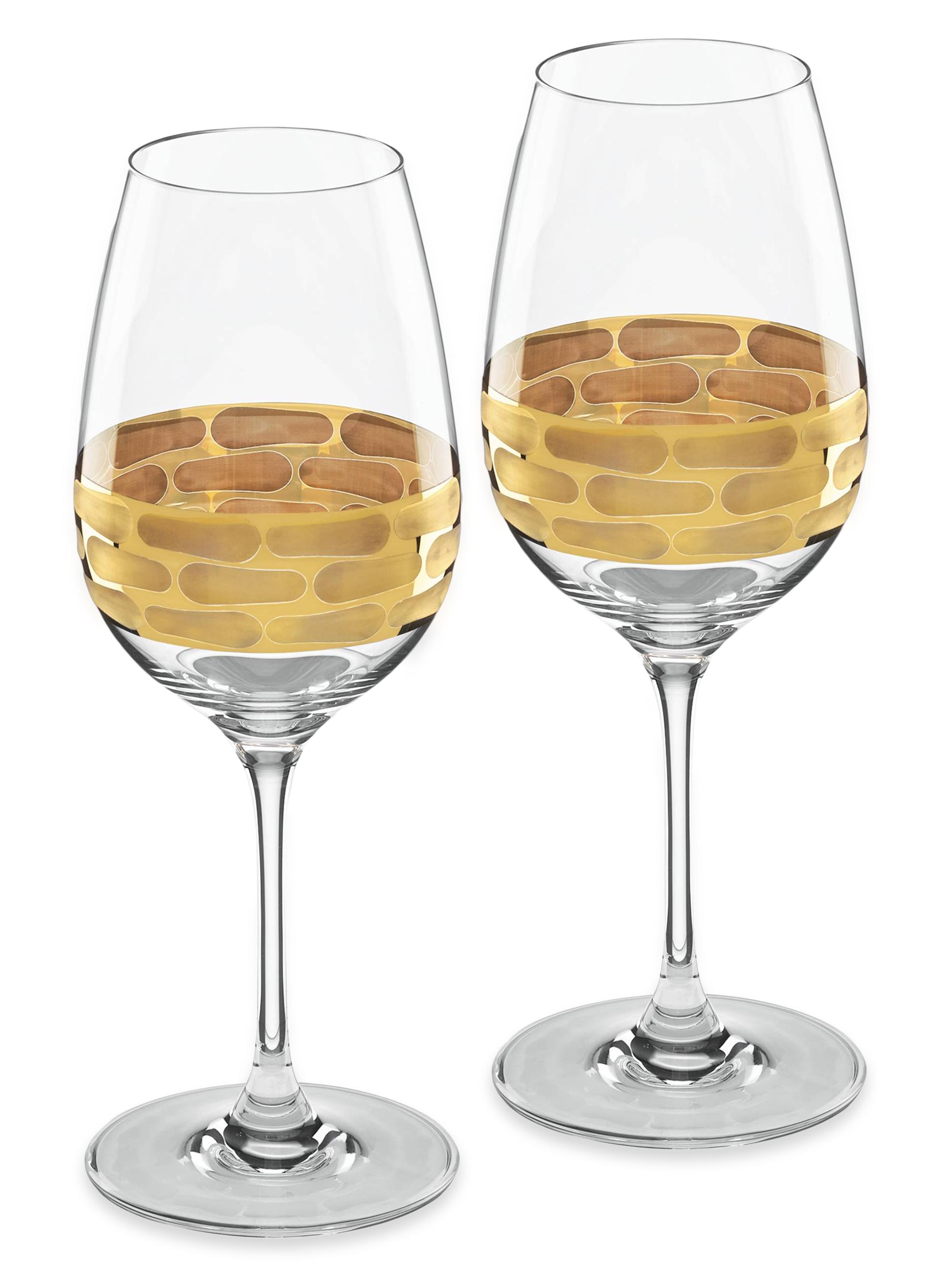 Michael Wainwright Truro Gold 2-Piece White Wine Set - Gold
